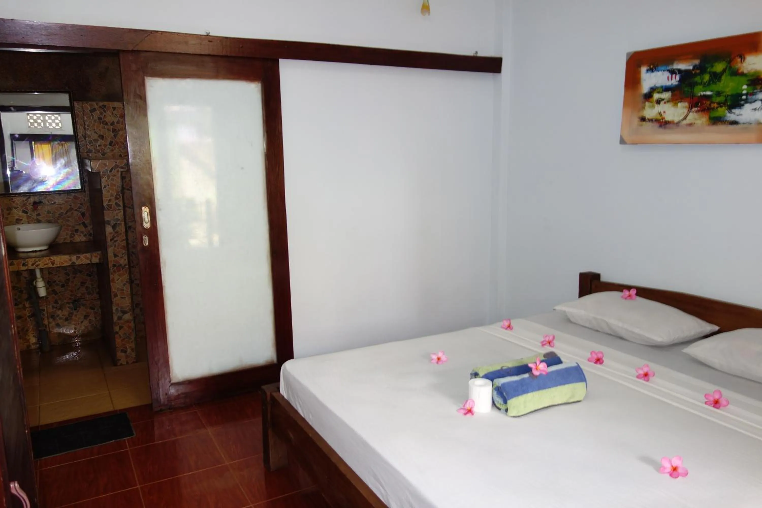 Bedroom, Bed in Banana Leaf Bungalow