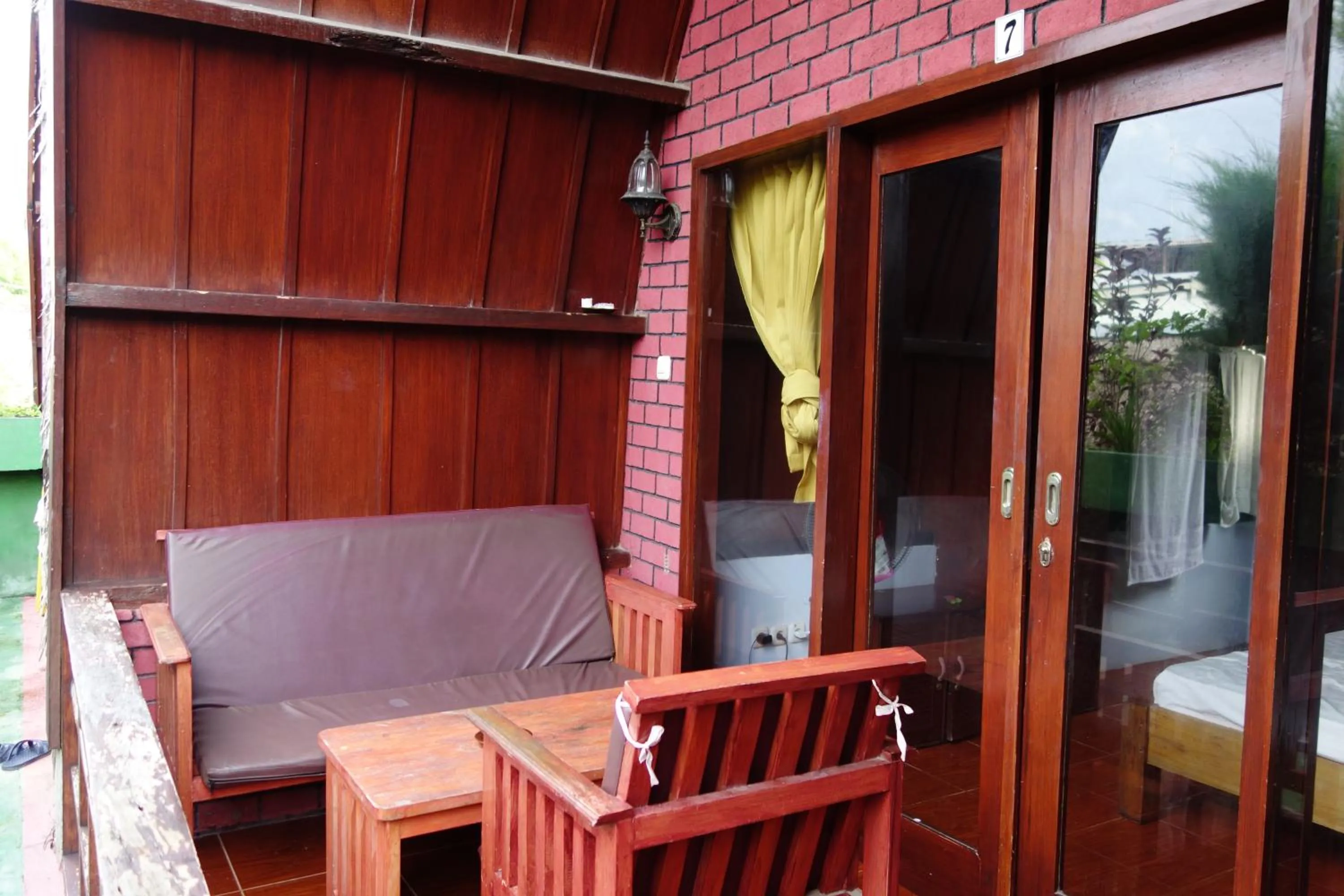 Balcony/Terrace in Banana Leaf Bungalow
