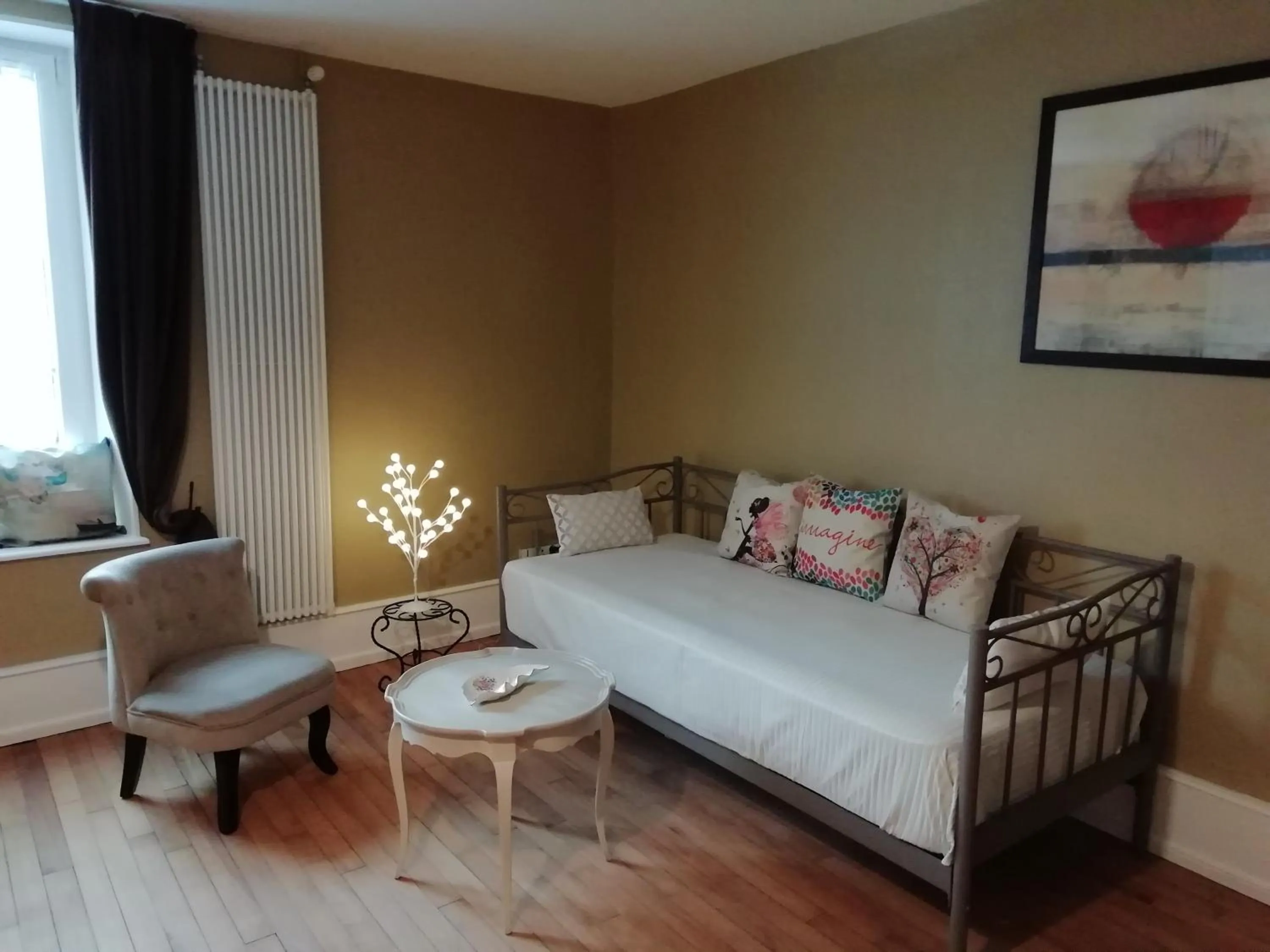 Seating area in Chambres d'hôtes La Tuilerie