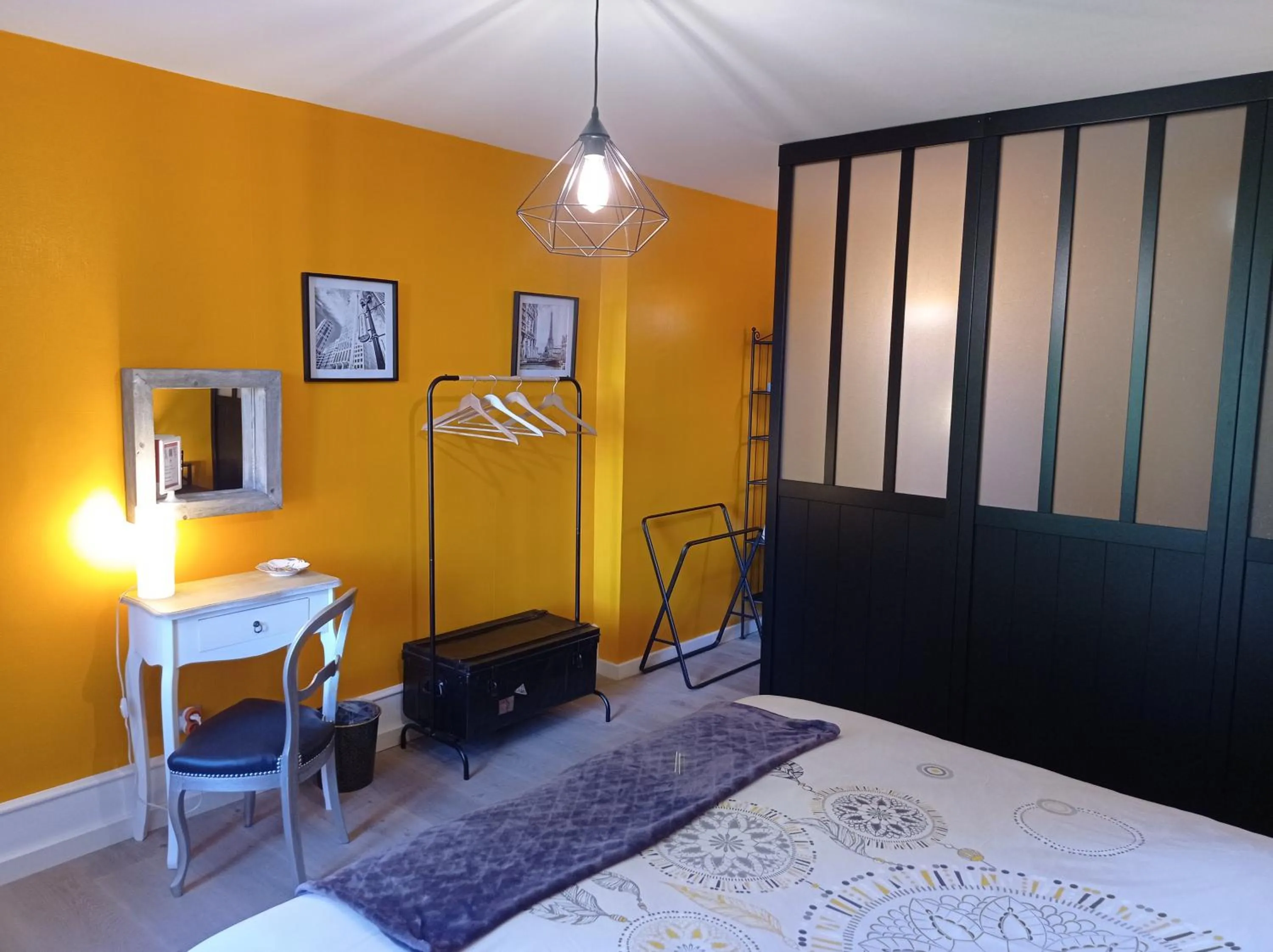 Bed in Chambres d'hôtes La Tuilerie