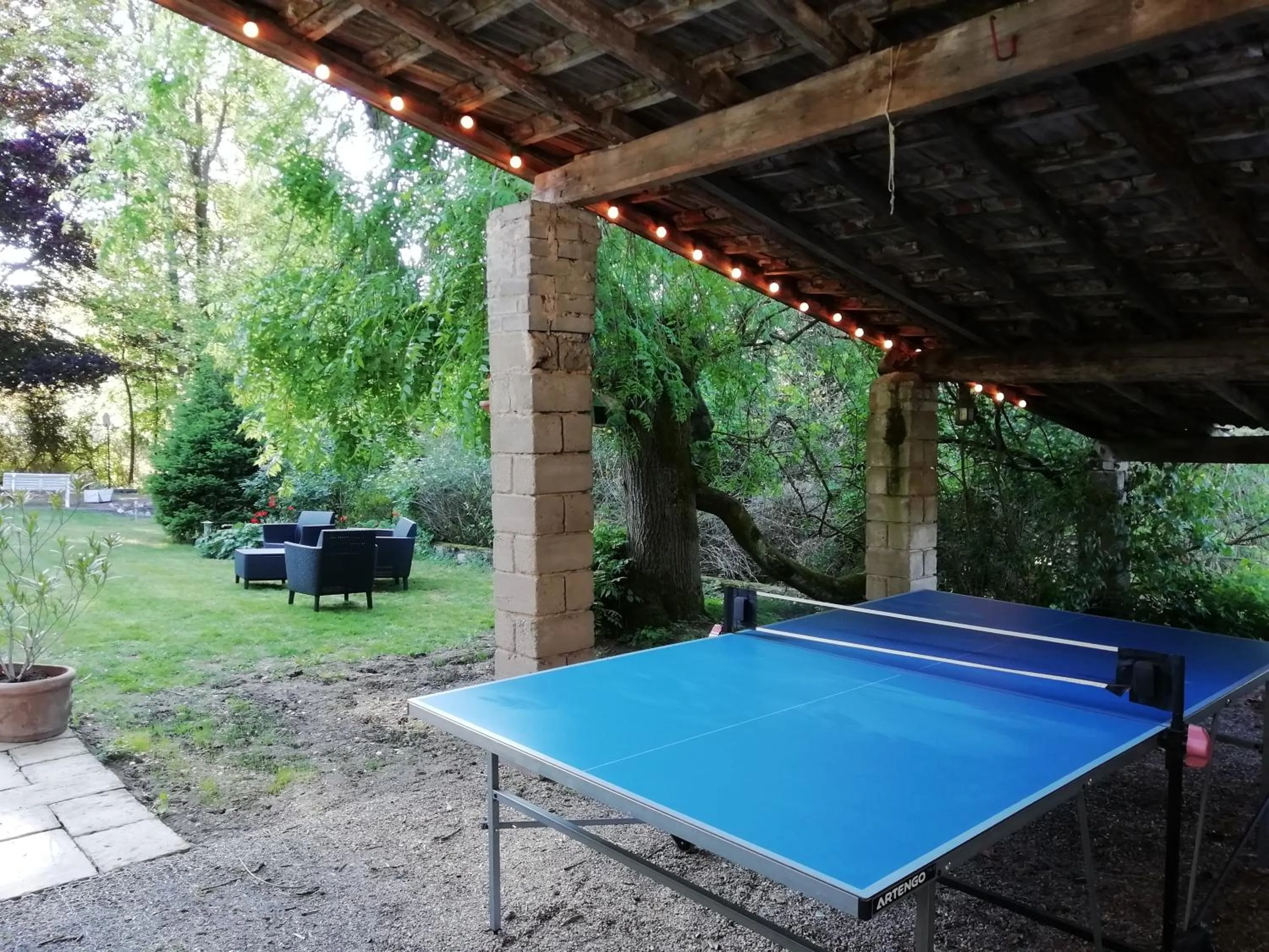 Garden in Chambres d'hôtes La Tuilerie