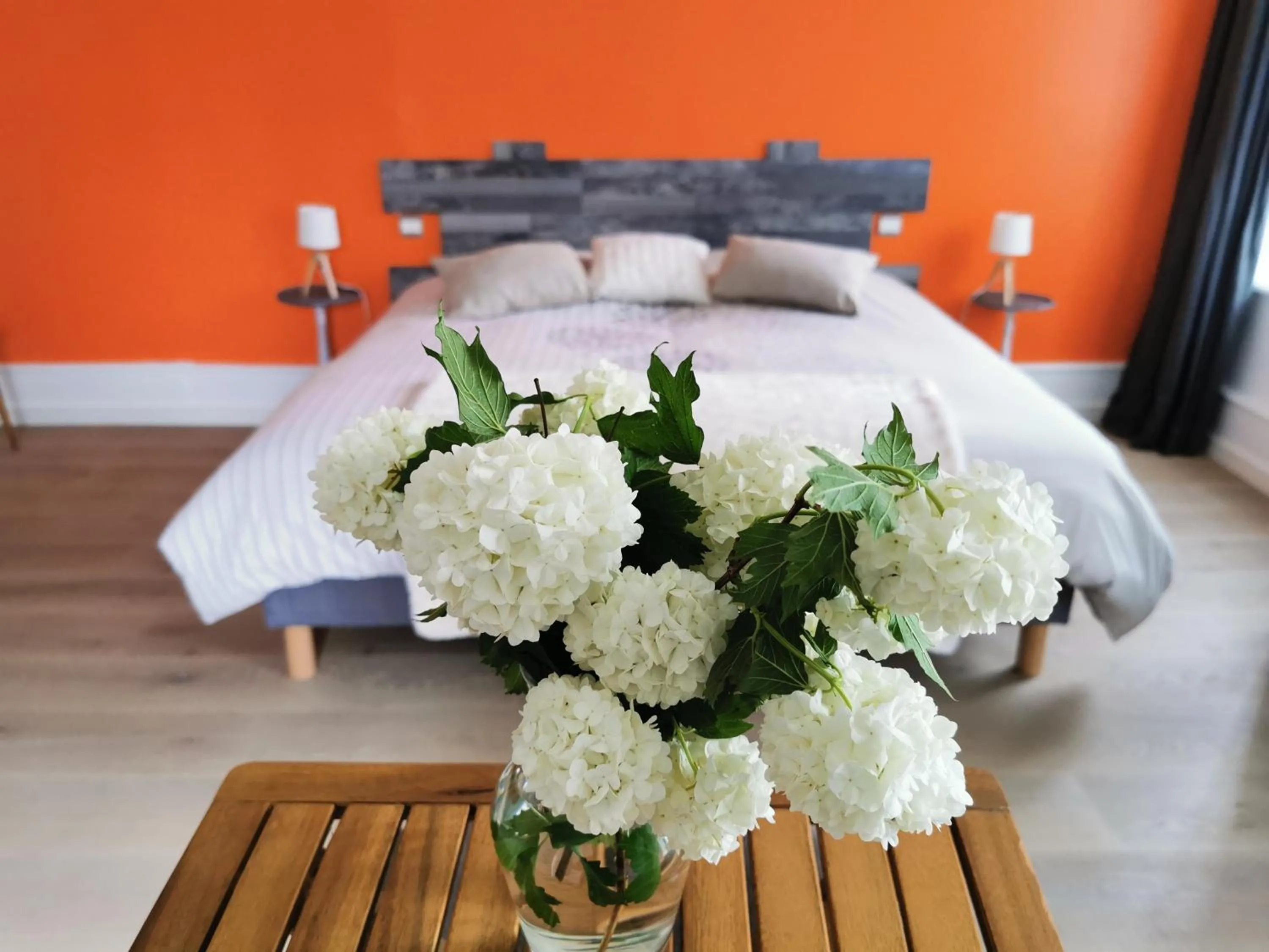 Bed in Chambres d'hôtes La Tuilerie