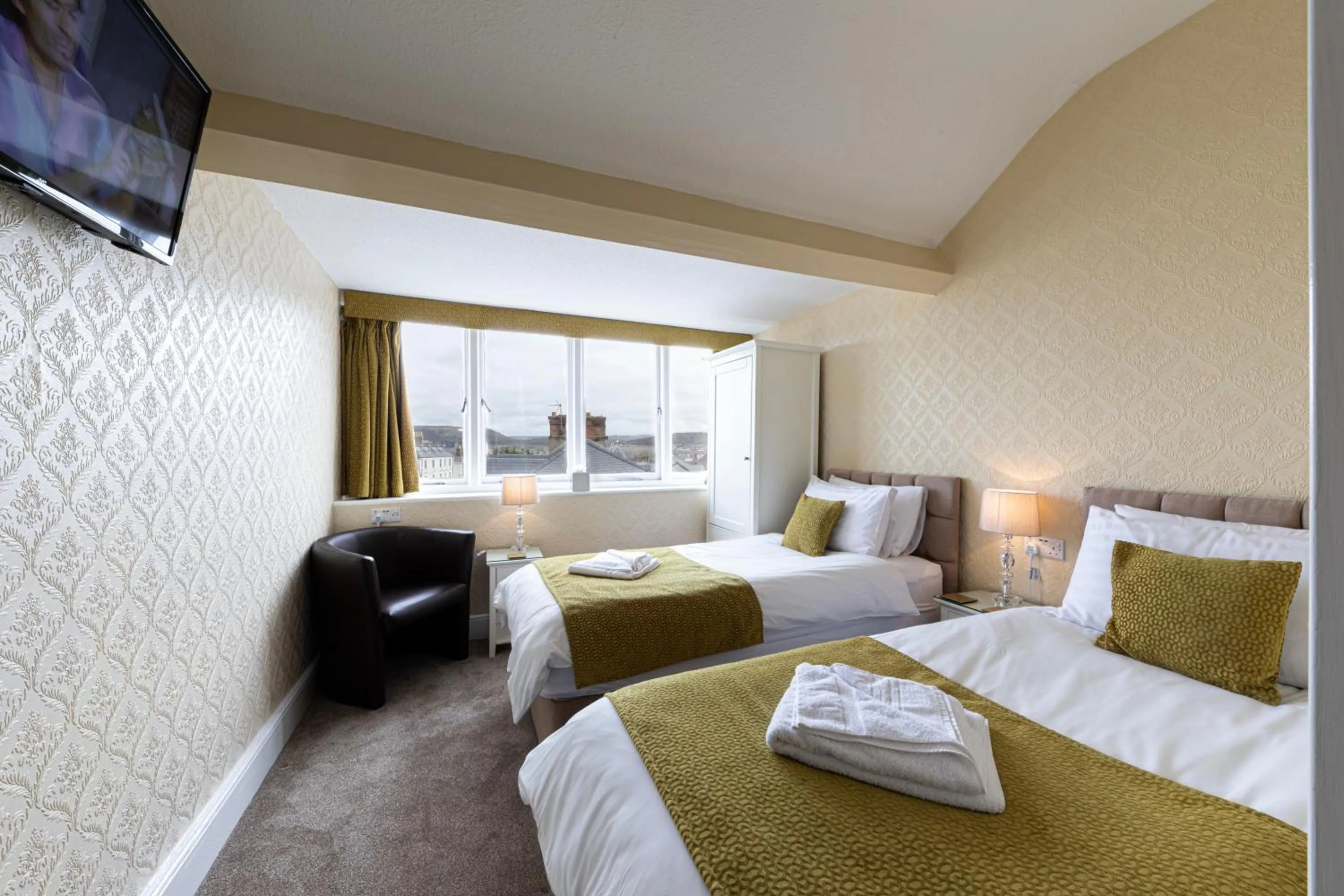 Bedroom, Bed in The Annan Hotel