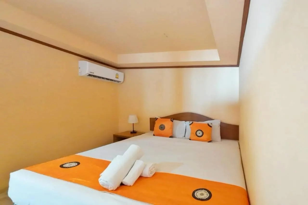 Bed in Island View Bungalows