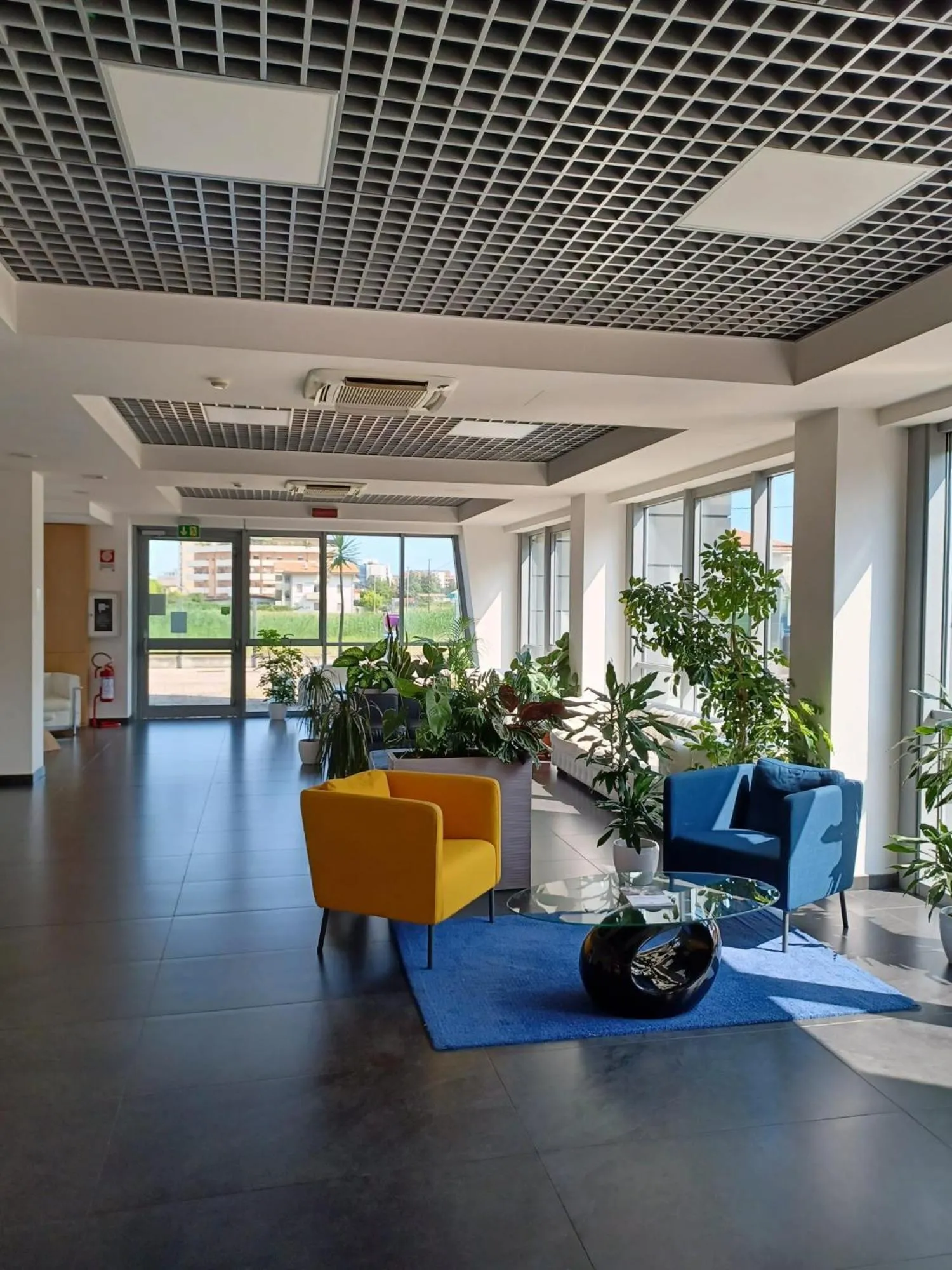 Living room, Lobby/Reception in Hotel Spazio Residenza