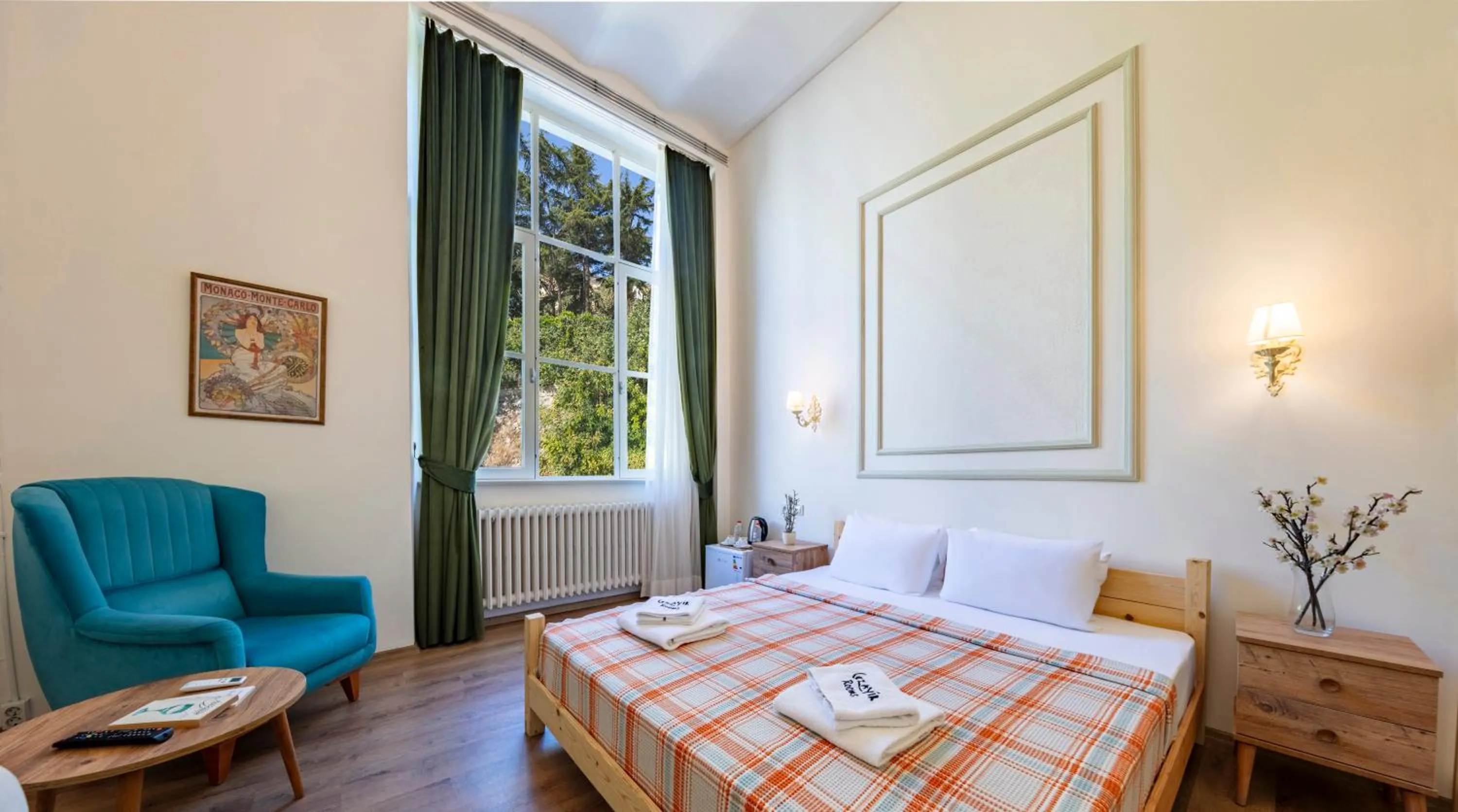 Bed in Cezayir Rooms