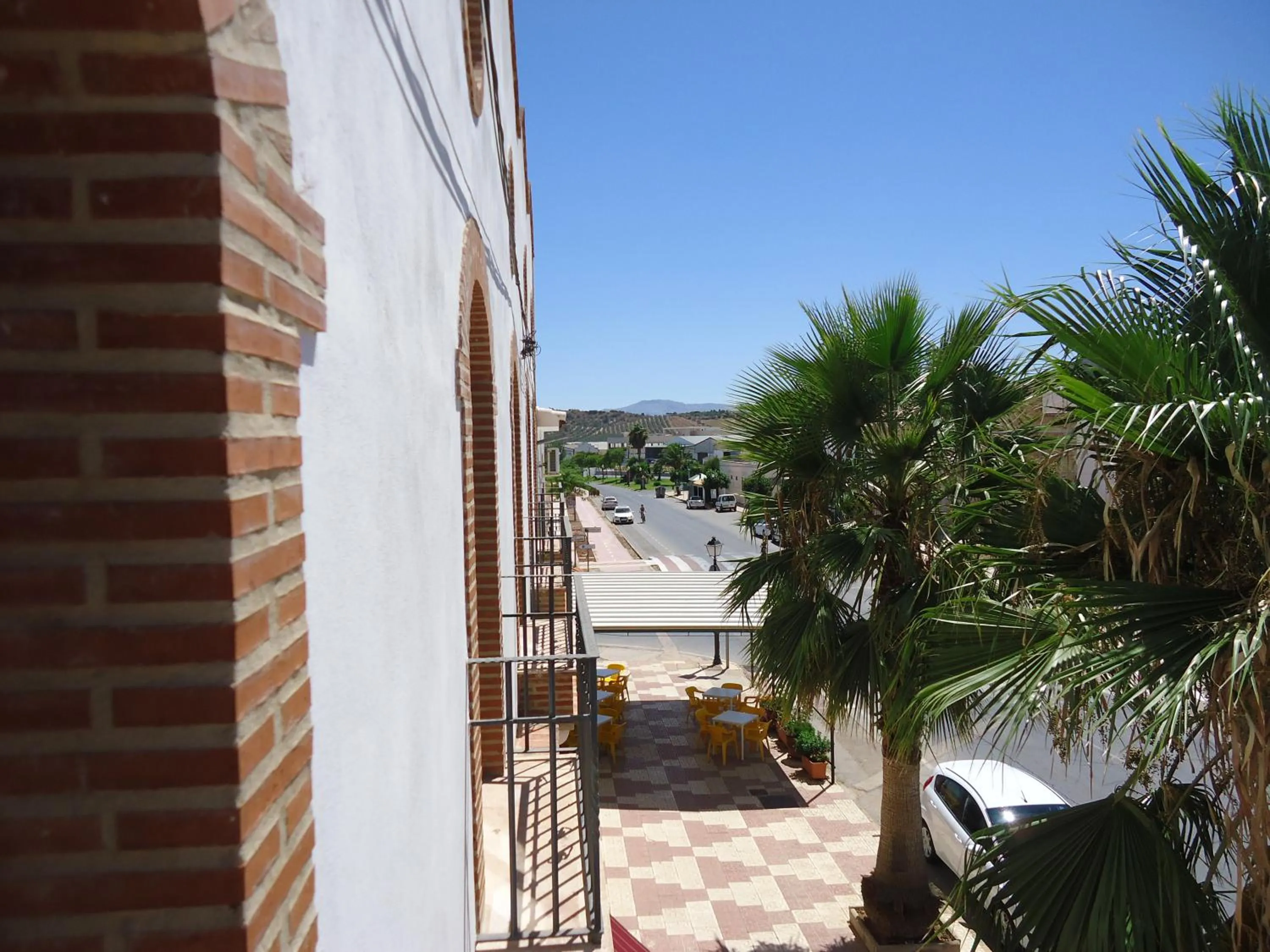 Balcony/Terrace in Hotel Antequera Rural Fortes La Nuit