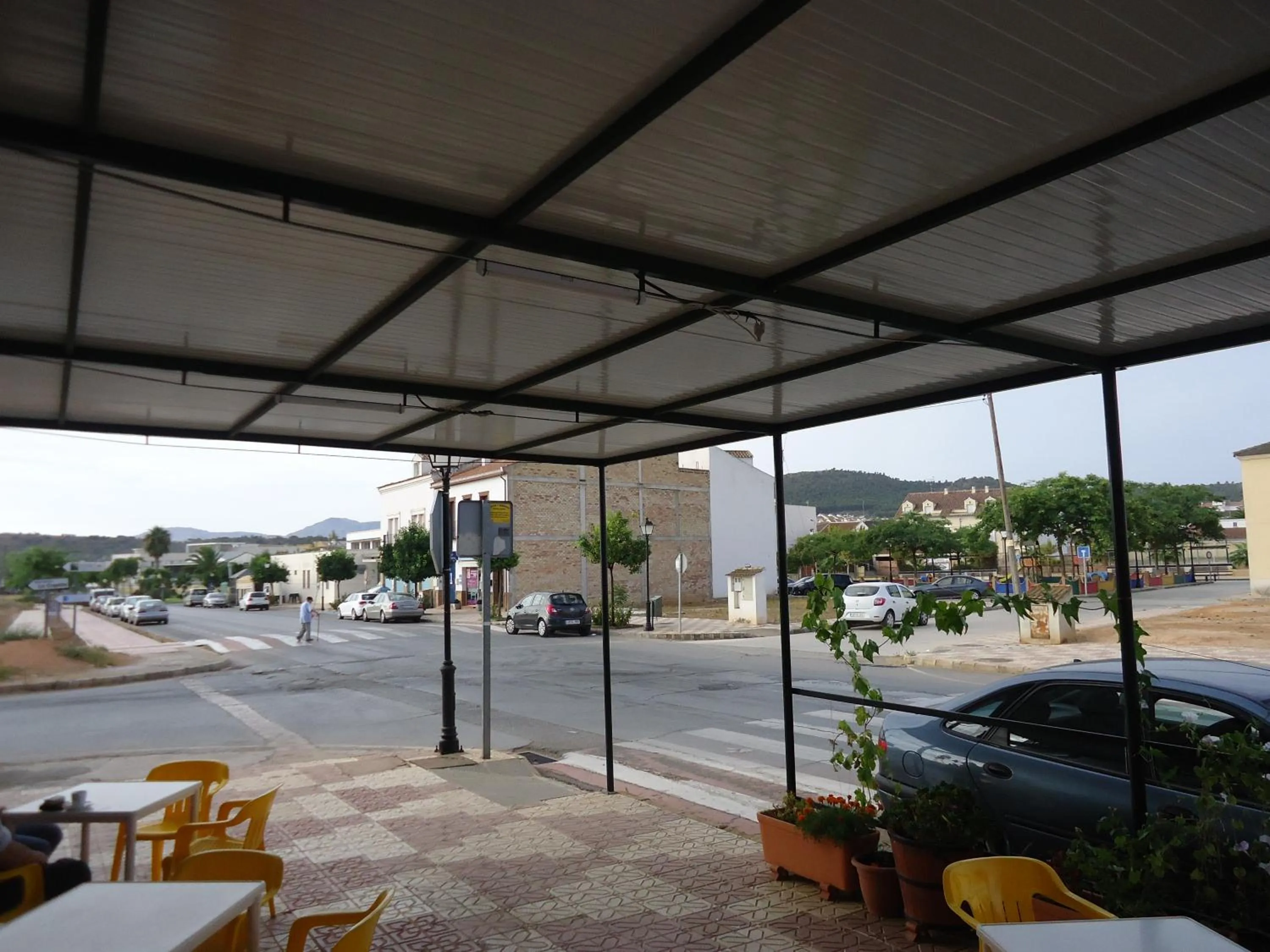 Balcony/Terrace in Hotel Antequera Rural Fortes La Nuit