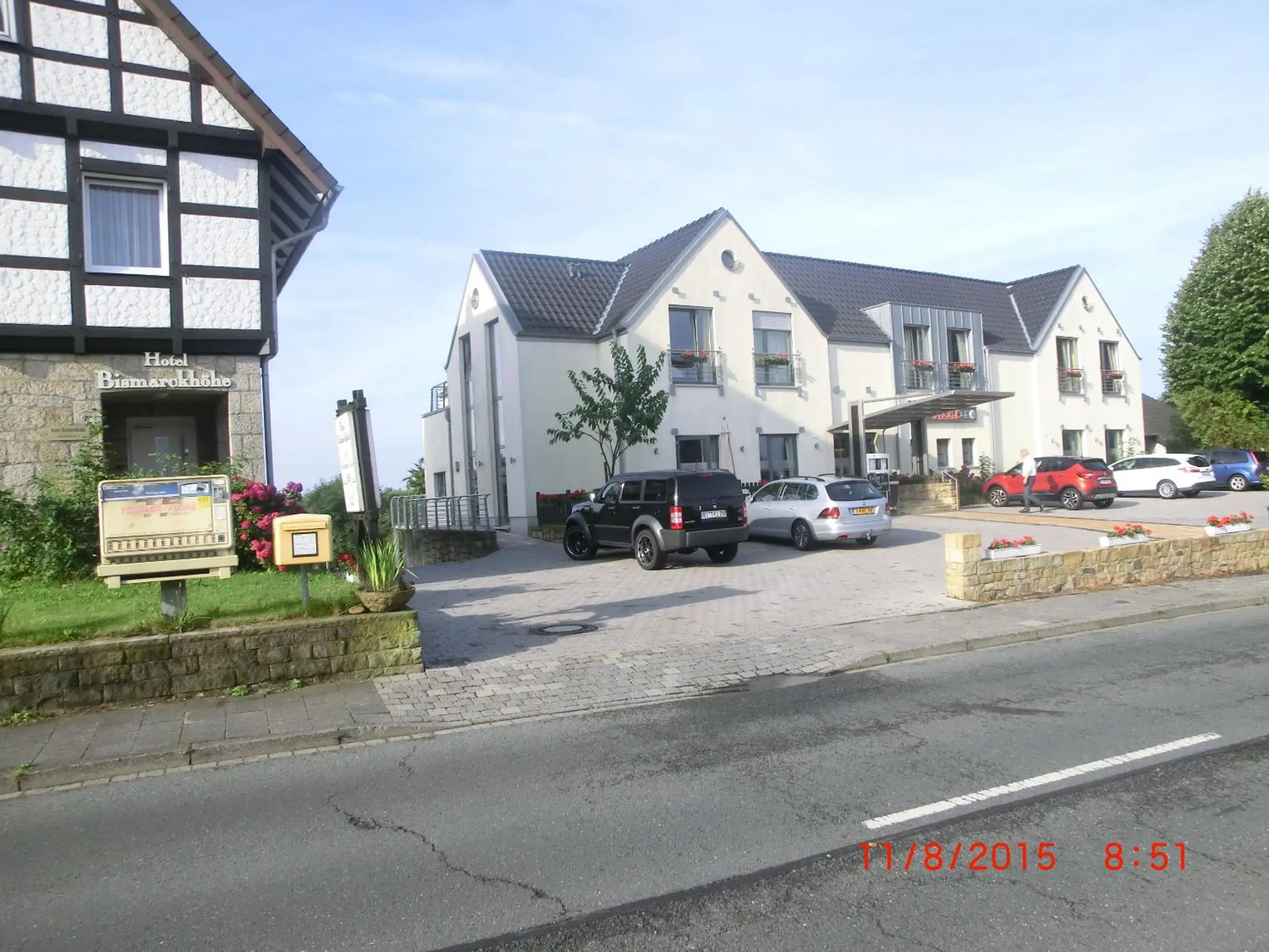 Property building in Hotel Bismarckhöhe Property building in Hotel Bismarckhöhe