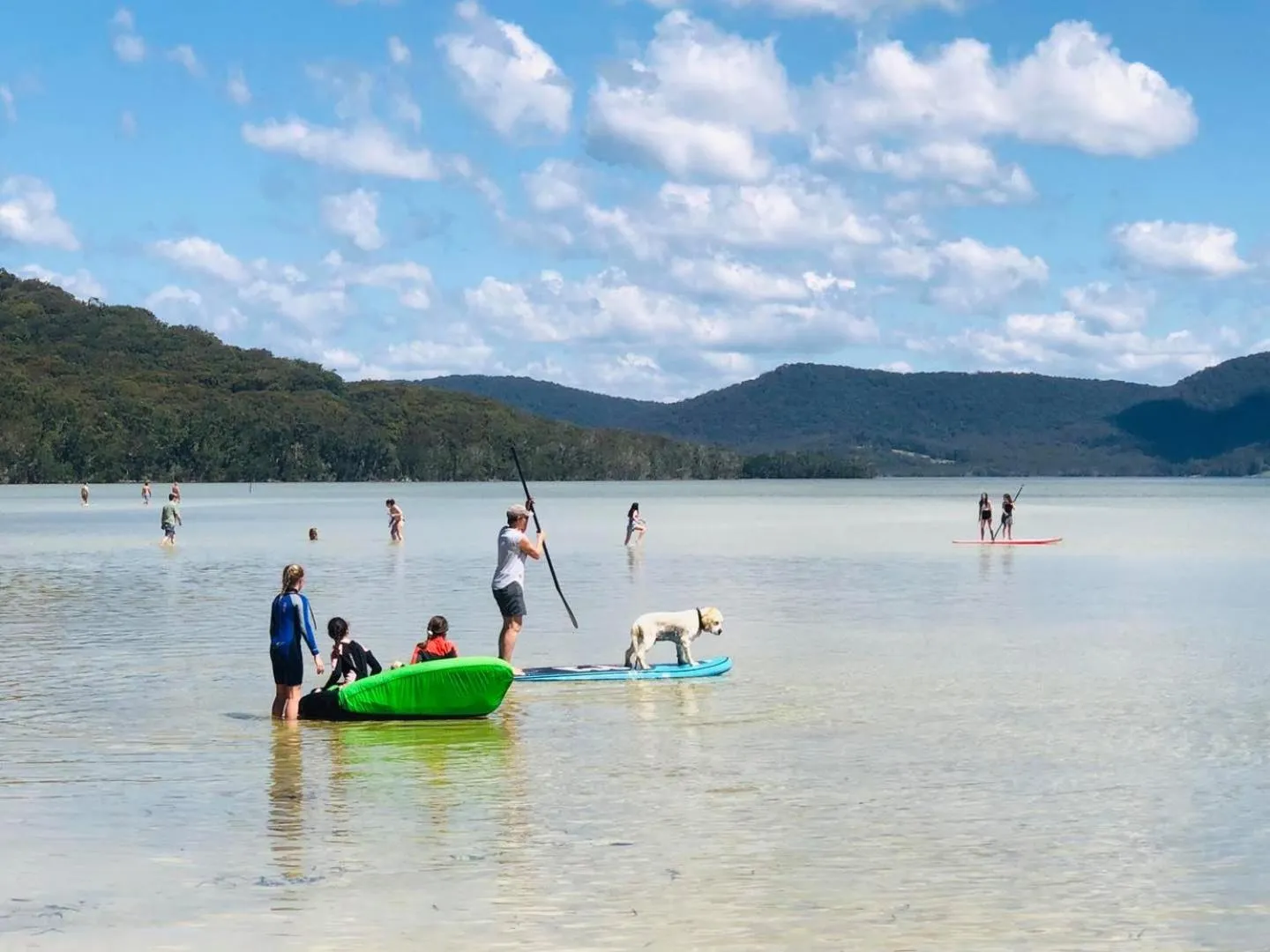 Natural landscape in Tiona Holiday Park