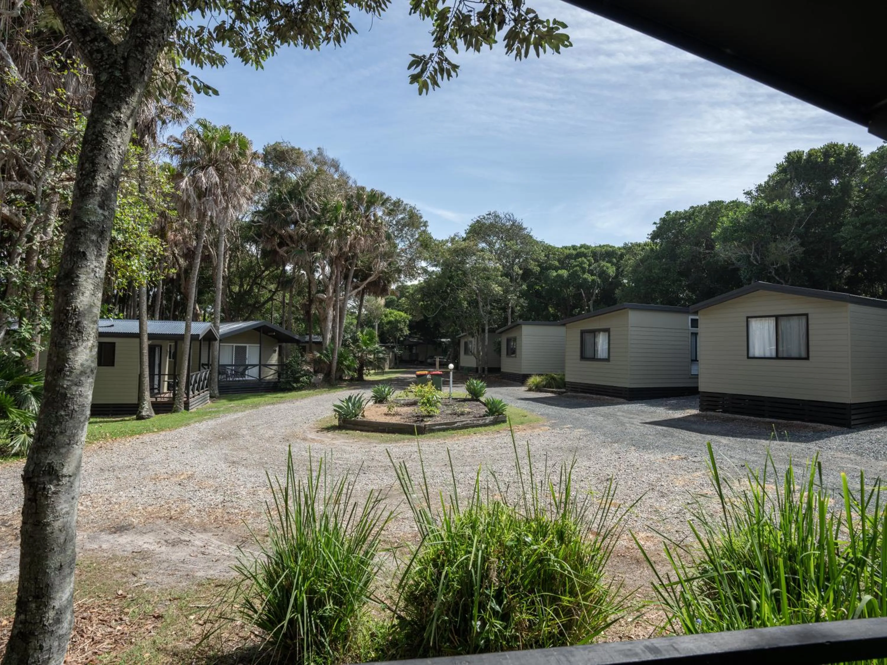 Natural landscape in Tiona Holiday Park