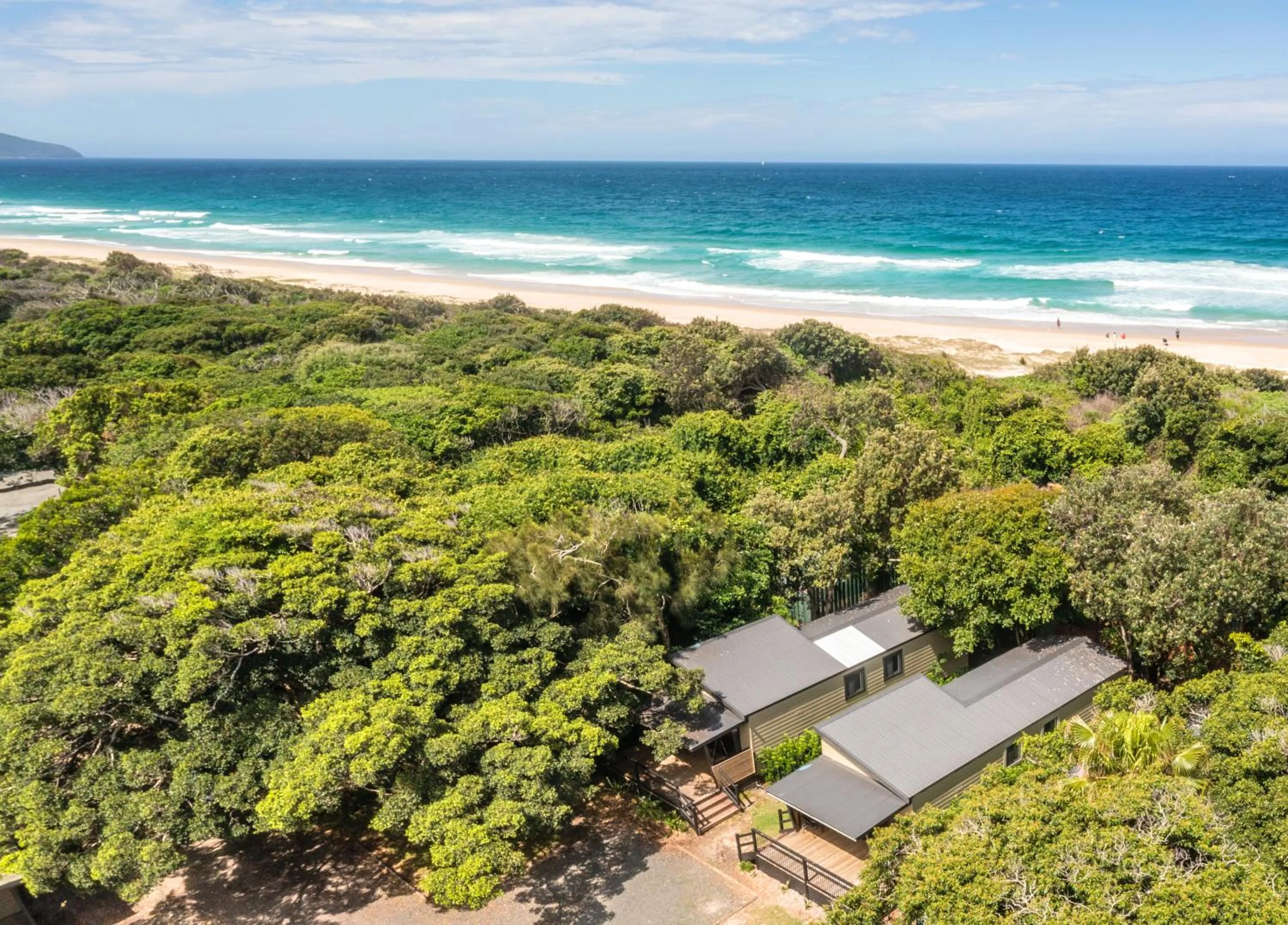 Natural landscape in Tiona Holiday Park