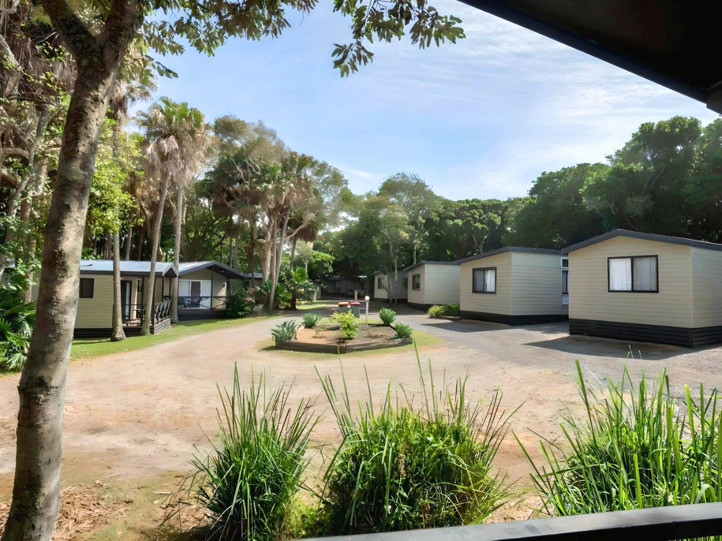 Natural landscape in Tiona Holiday Park