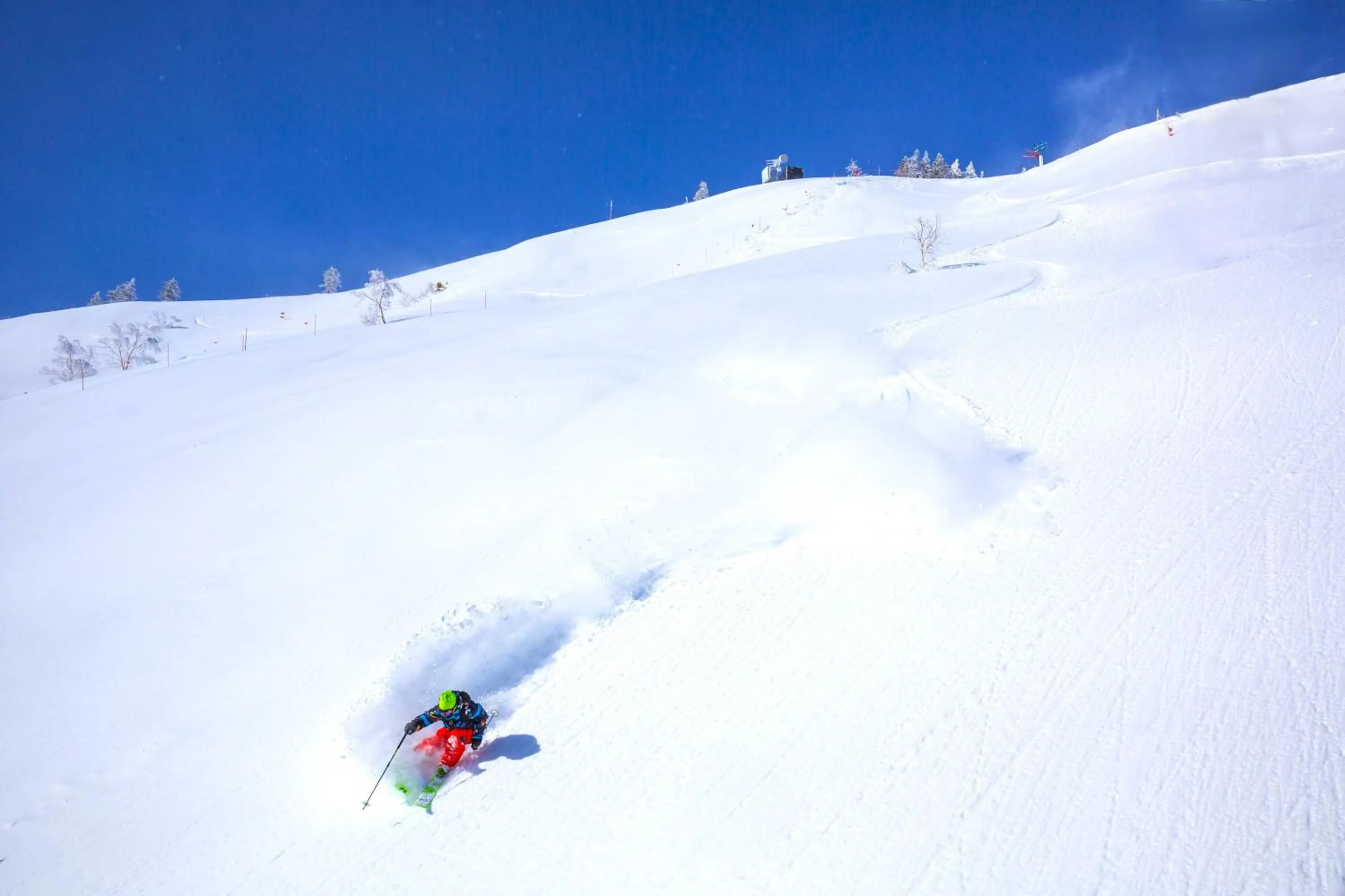 Skiing in Naeba Prince Hotel