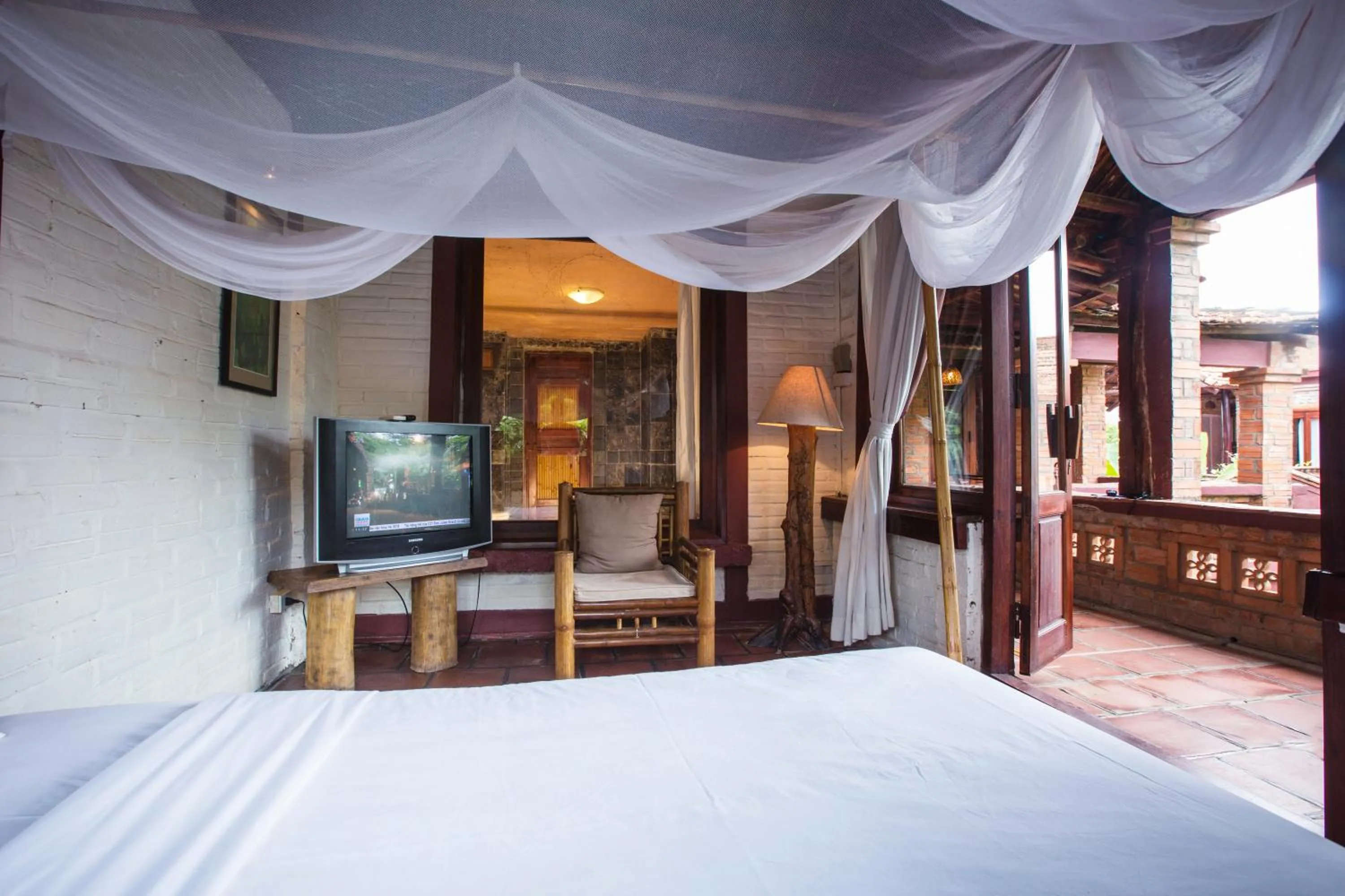 Bed in Van Chai Resort