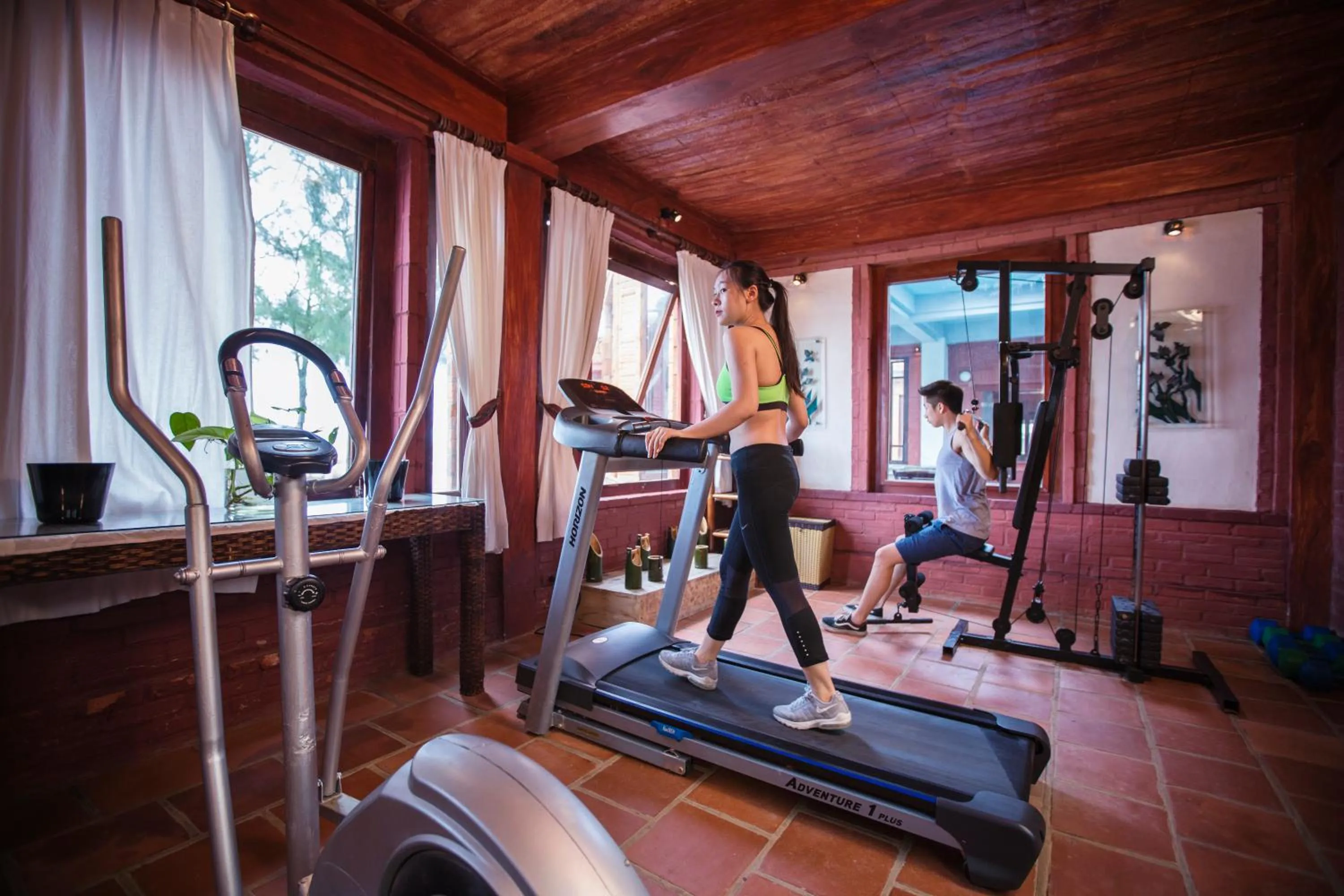 Fitness centre/facilities in Van Chai Resort