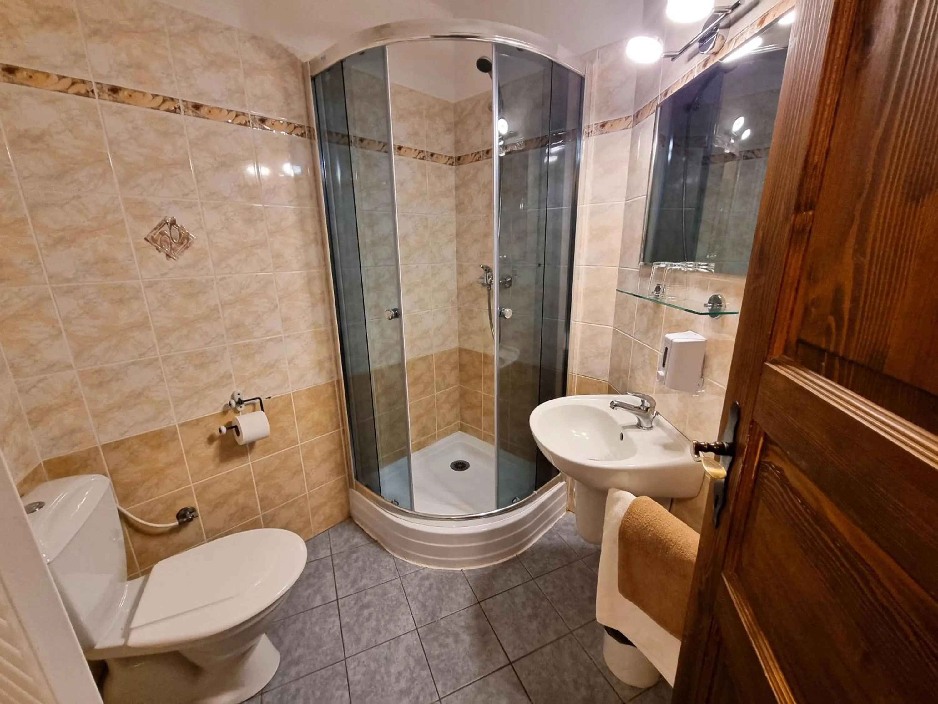 Bathroom in Penzion Rotunda