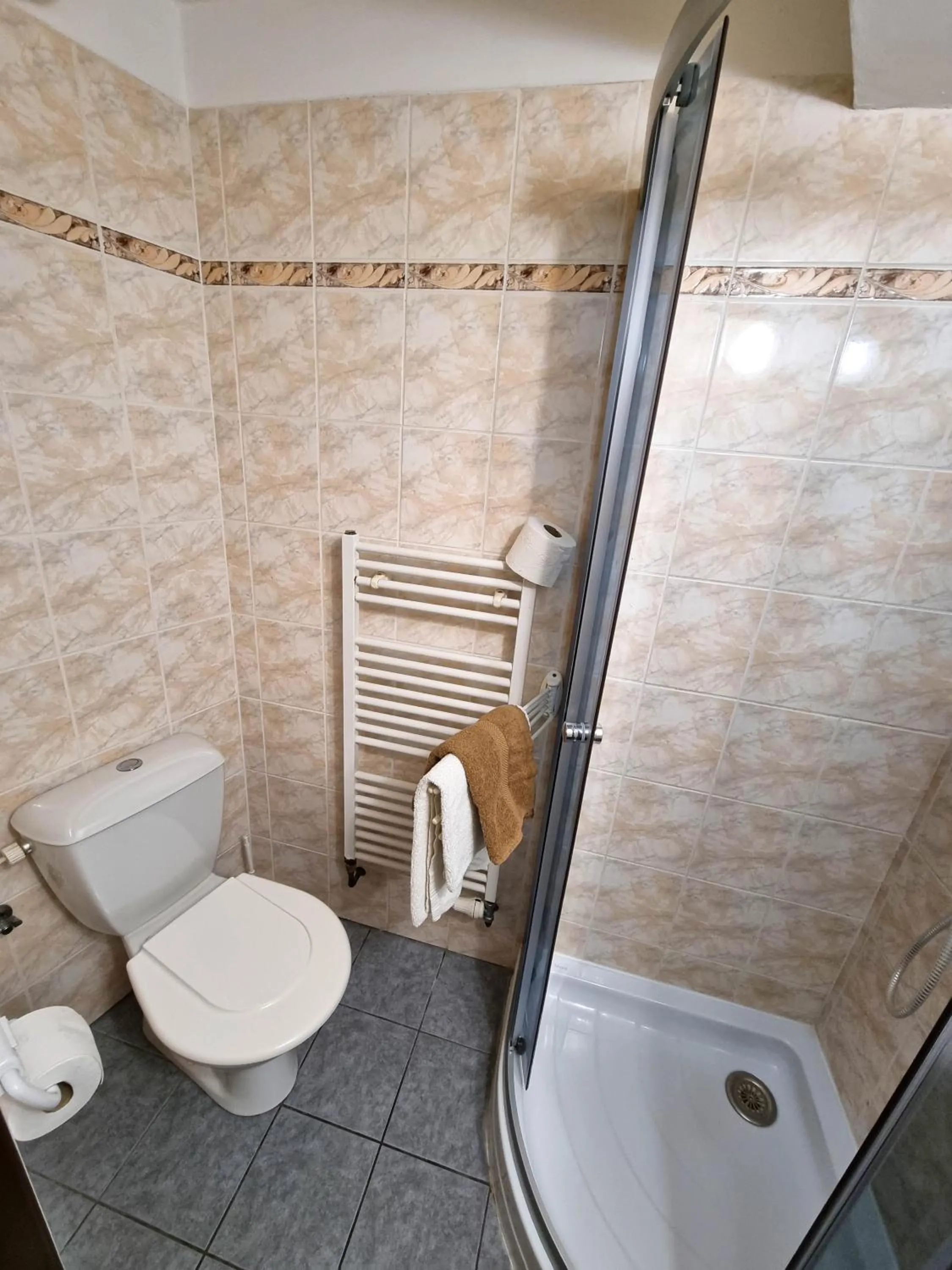 Bathroom in Penzion Rotunda