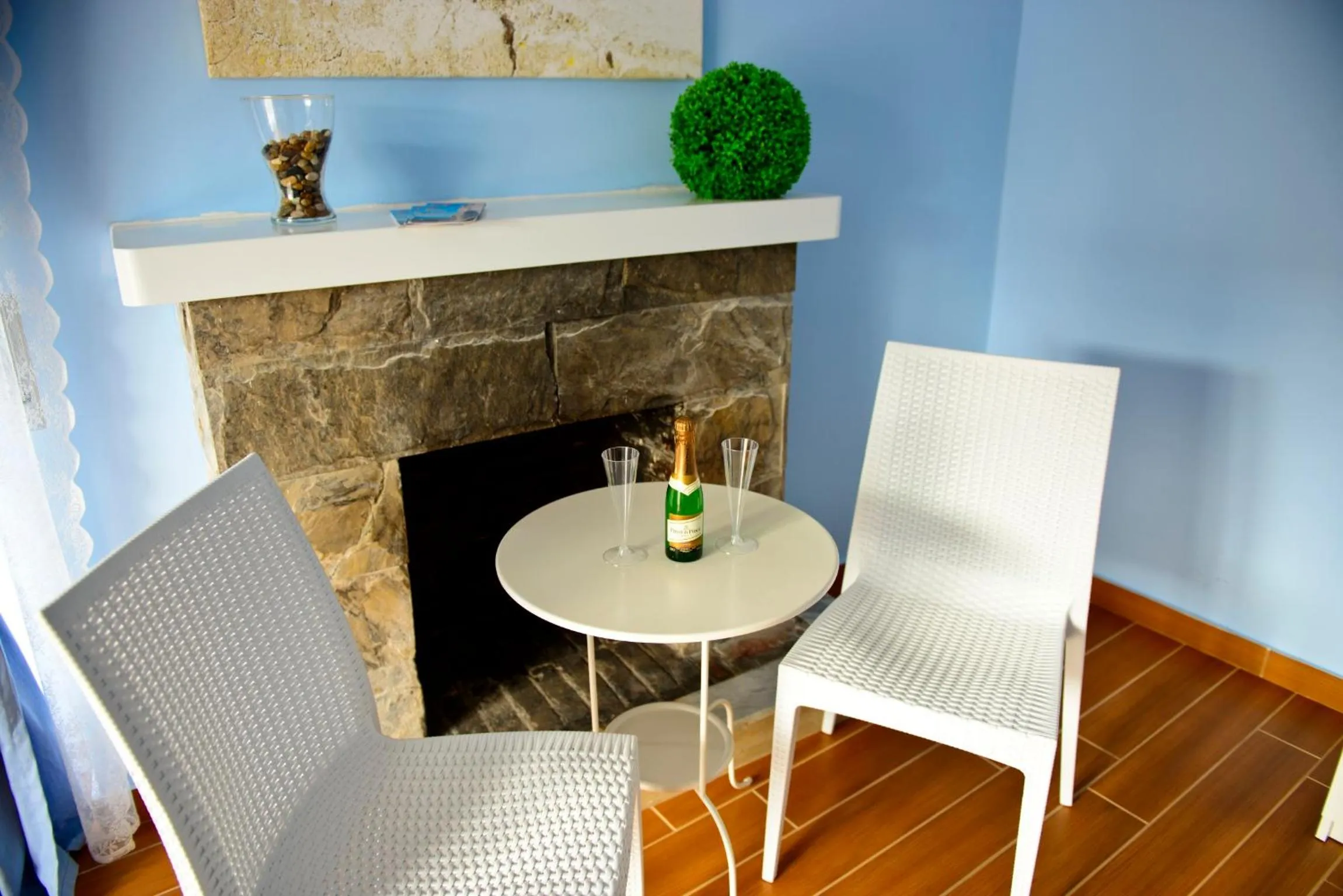 Seating area in I Delfini