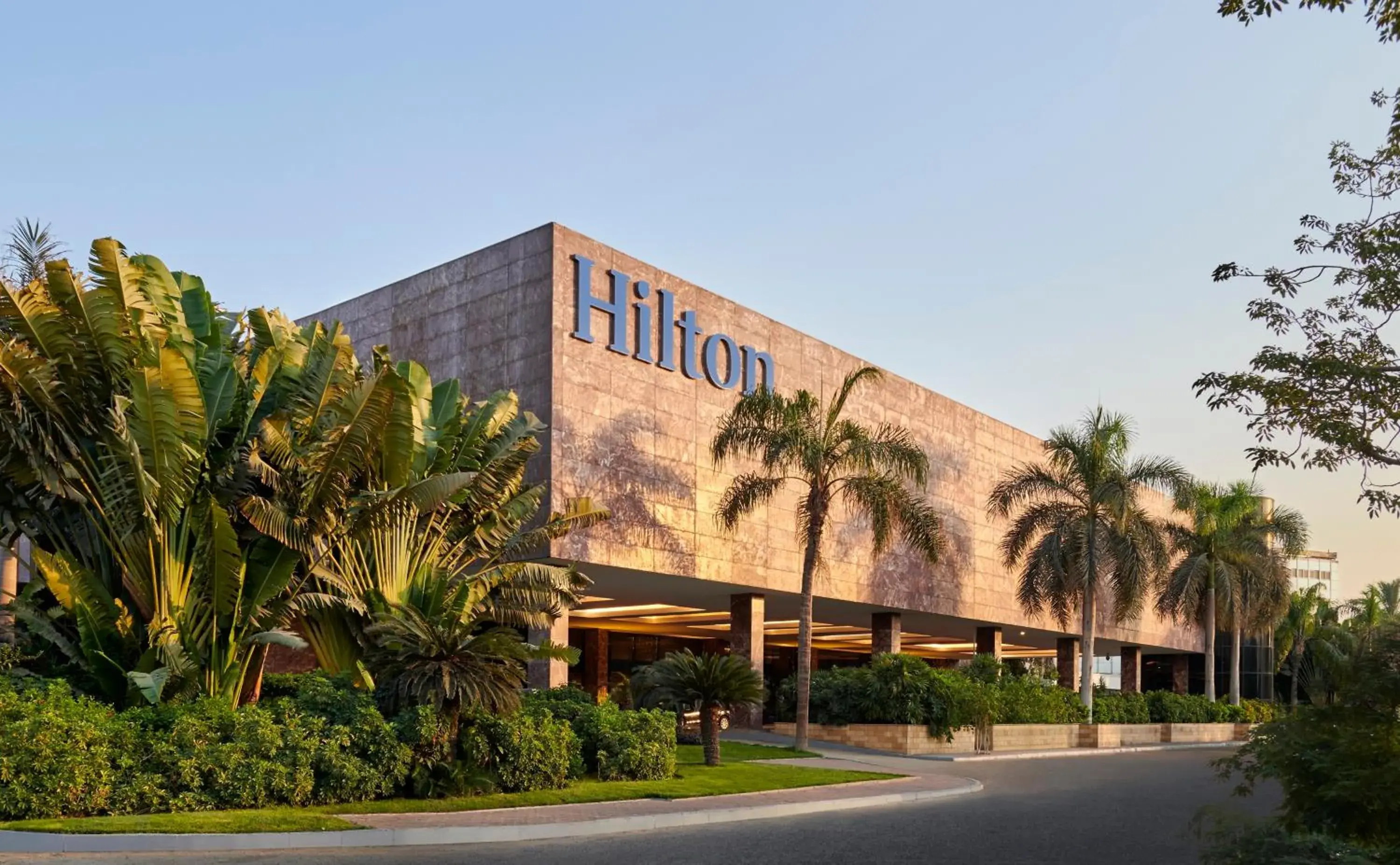 Property building in Hilton Cairo Heliopolis Hotel Property building in Hilton Cairo Heliopolis Hotel