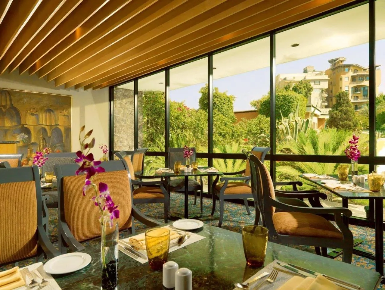 Breakfast in Hilton Cairo Heliopolis Hotel