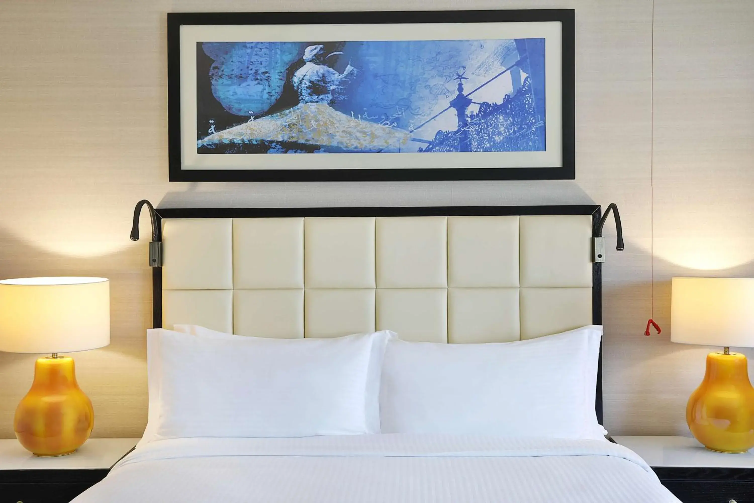 Bed in Hilton Cairo Heliopolis Hotel Bed in Hilton Cairo Heliopolis Hotel