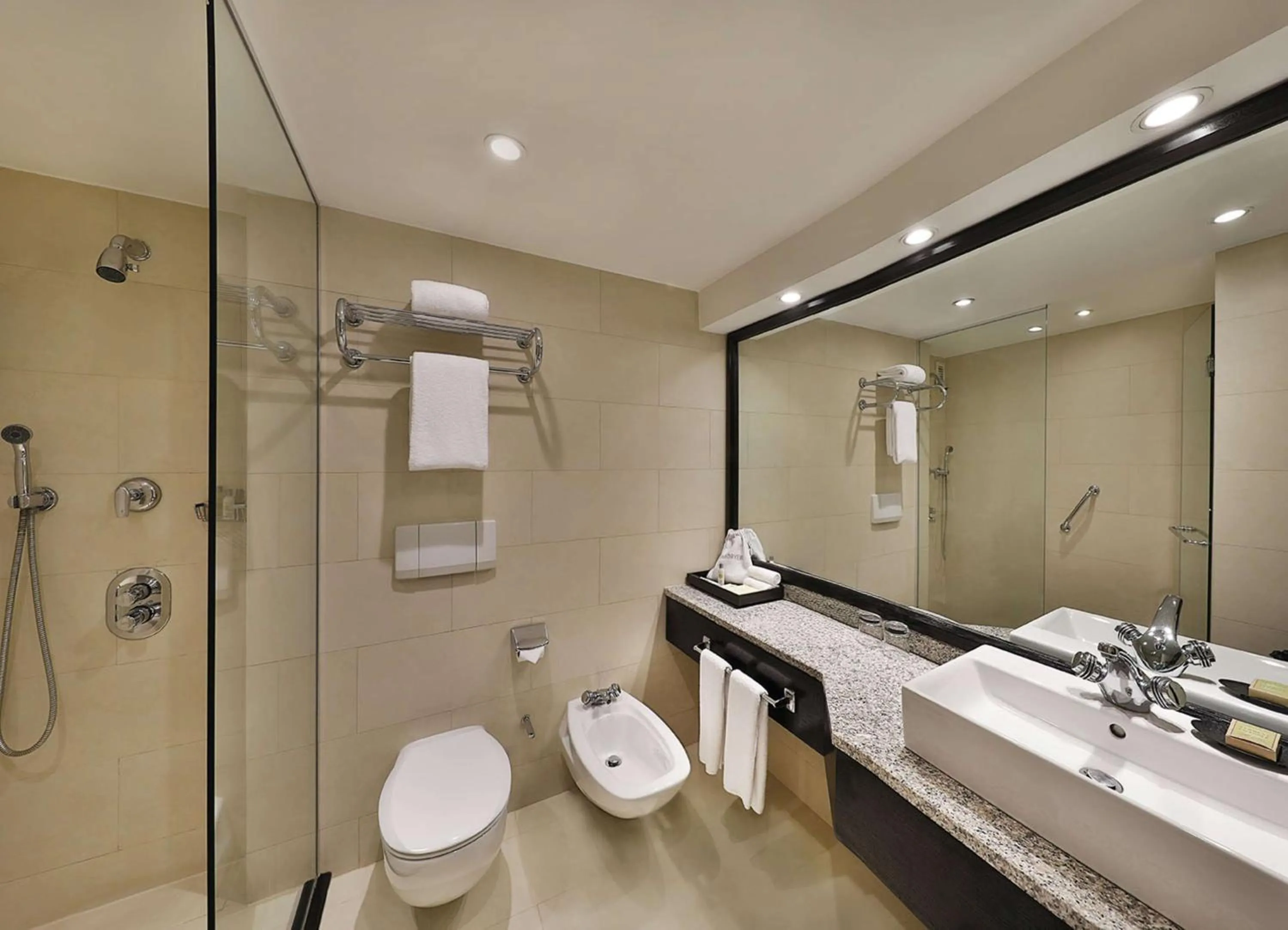 Bathroom in Hilton Cairo Heliopolis Hotel