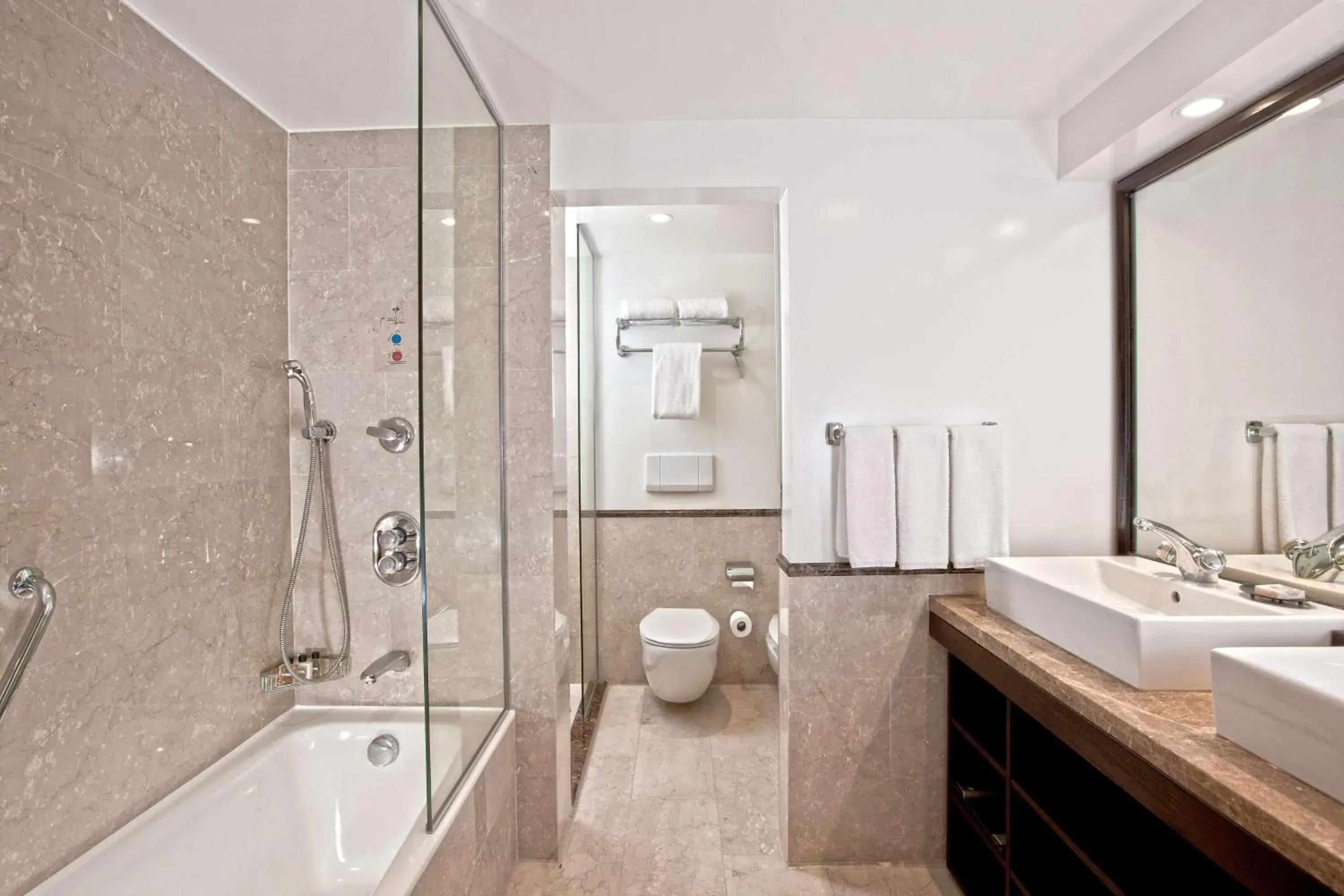 Bathroom in Hilton Cairo Heliopolis Hotel Bathroom in Hilton Cairo Heliopolis Hotel