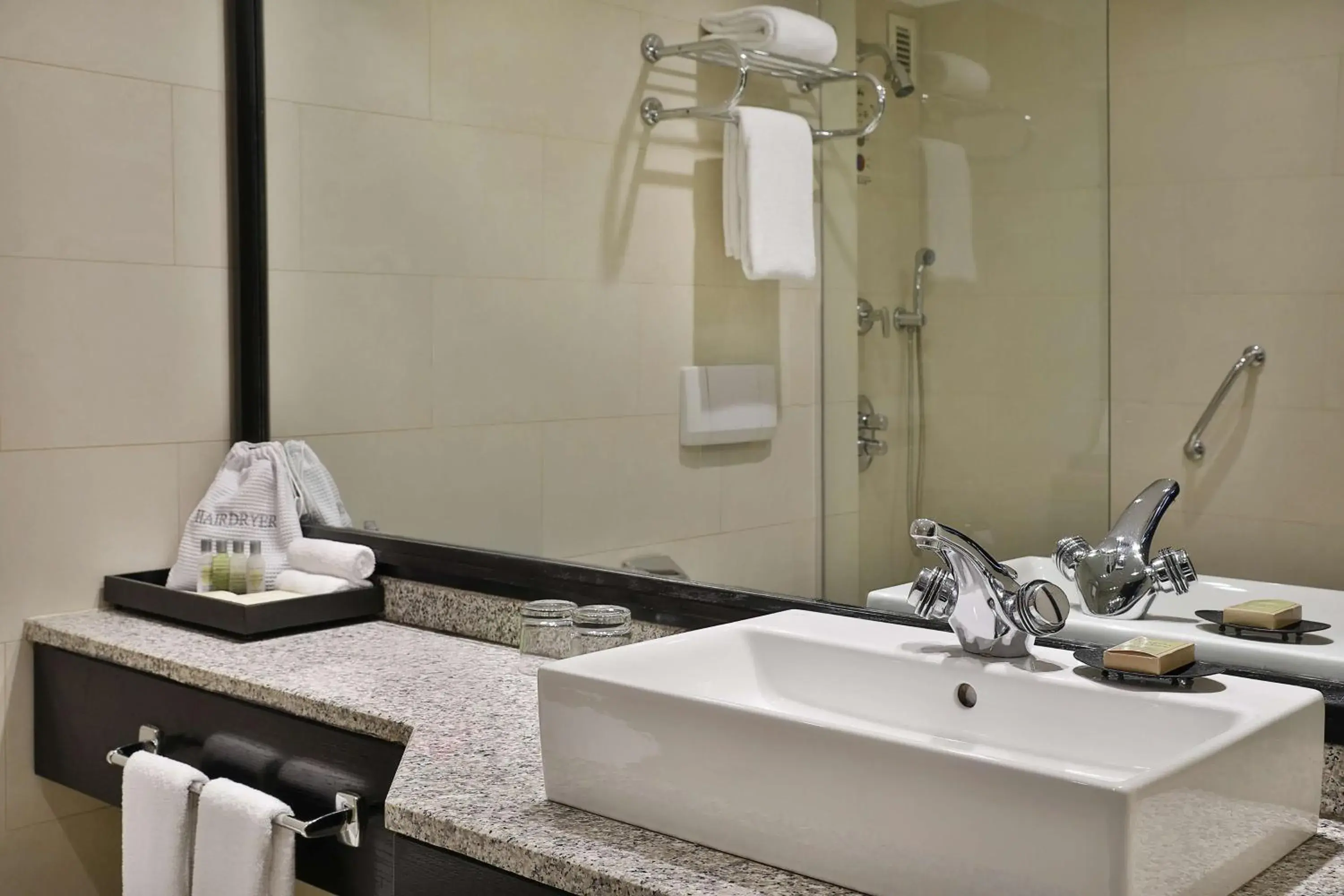 Bathroom in Hilton Cairo Heliopolis Hotel Bathroom in Hilton Cairo Heliopolis Hotel
