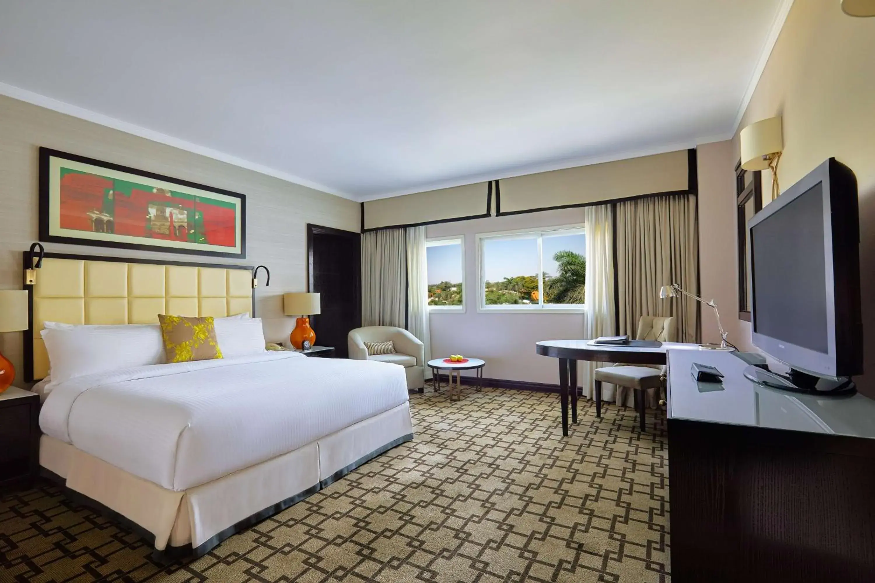 Bedroom, Bed in Hilton Cairo Heliopolis Hotel Bedroom, Bed in Hilton Cairo Heliopolis Hotel
