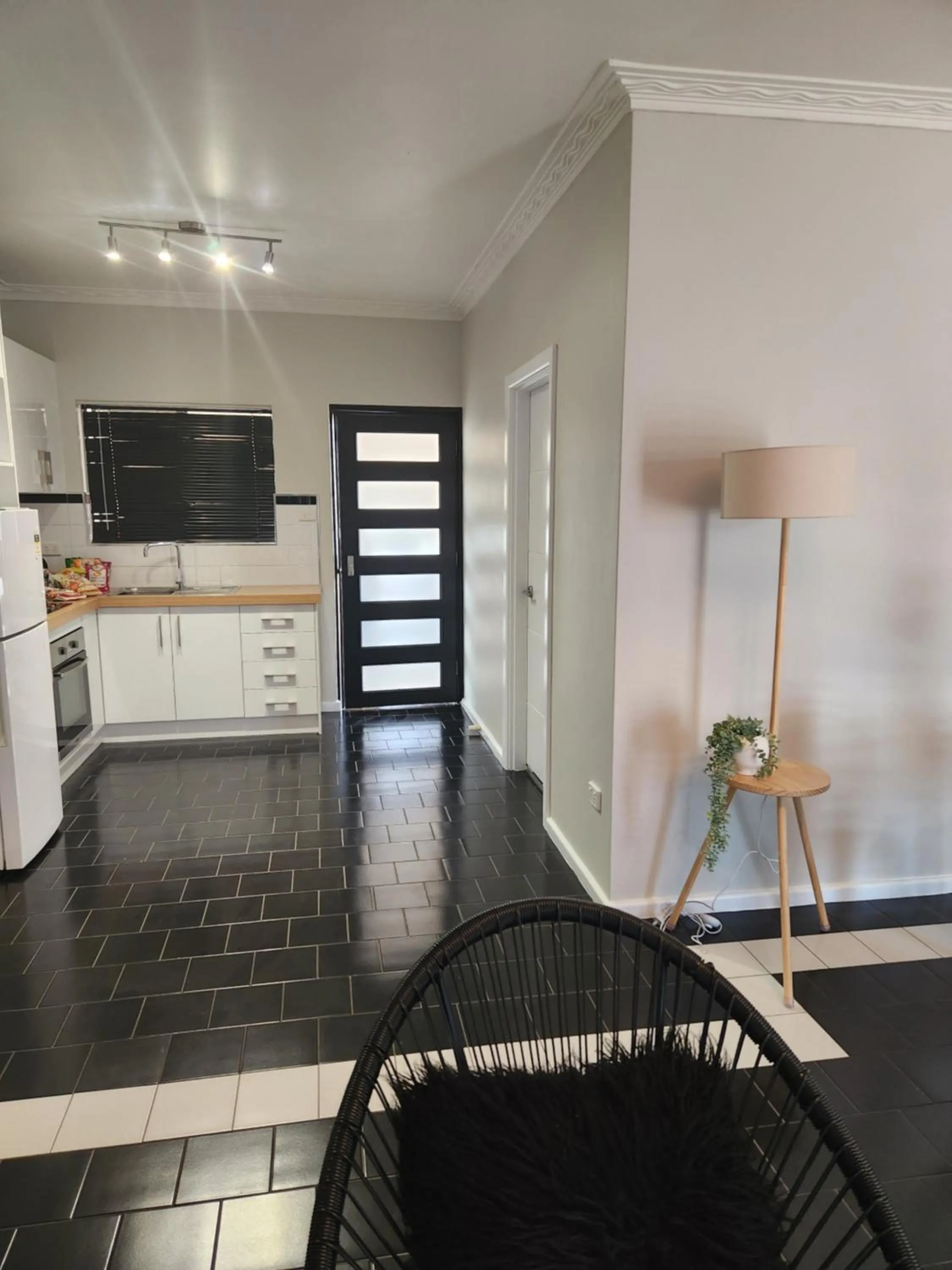 kitchen in Kindred Studio Apartments