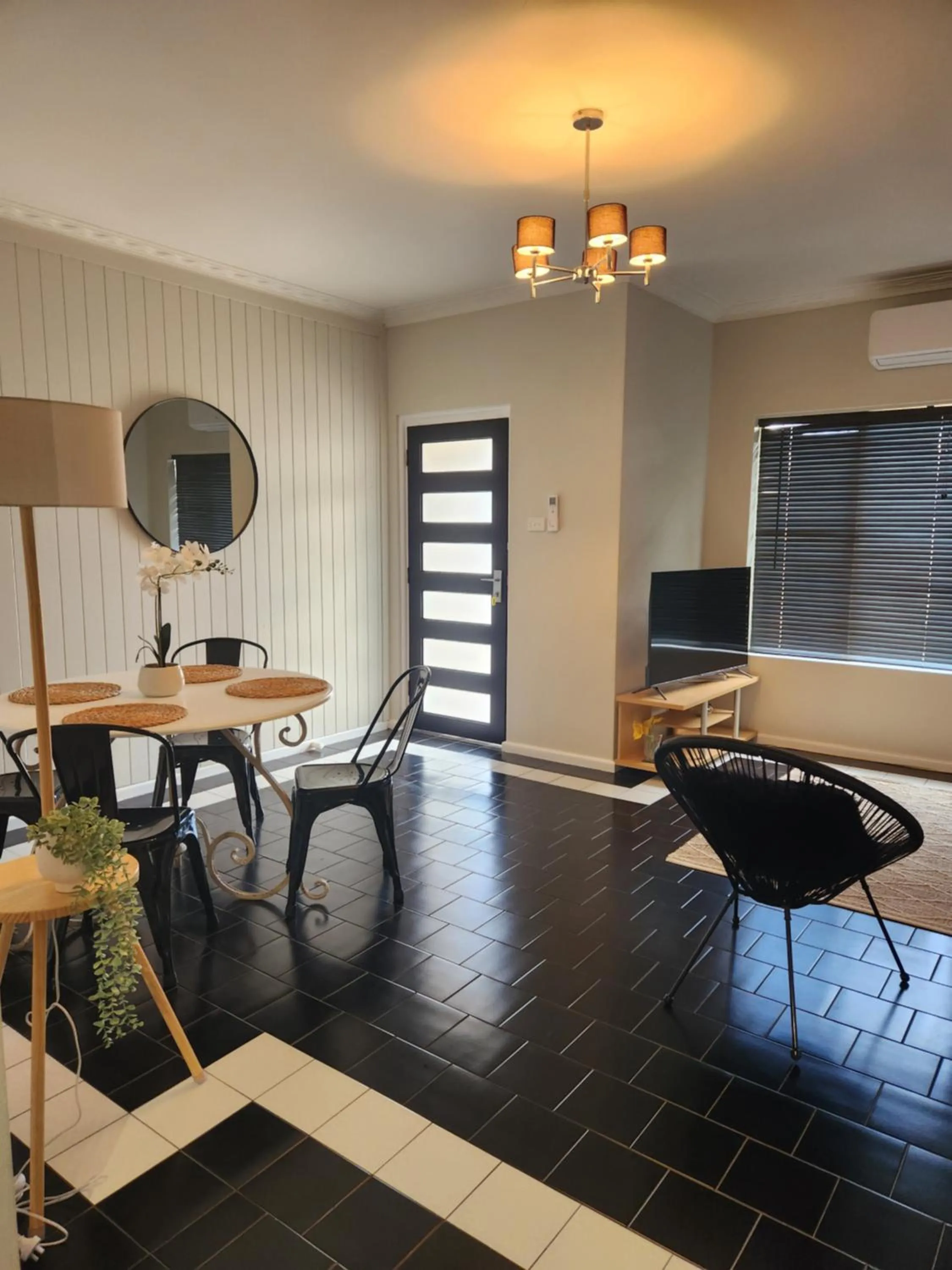 Living room in Kindred Studio Apartments