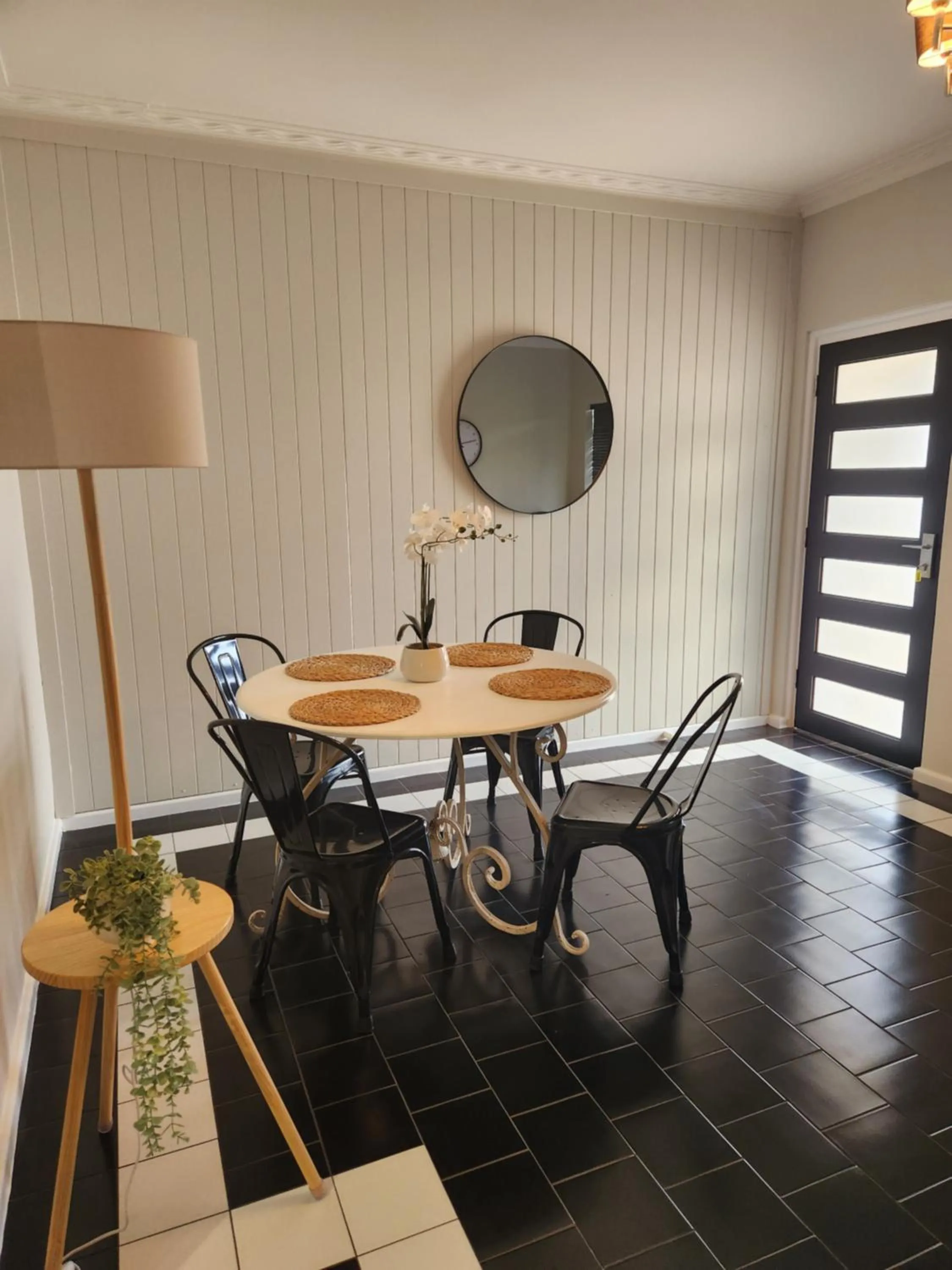 Dining area in Kindred Studio Apartments