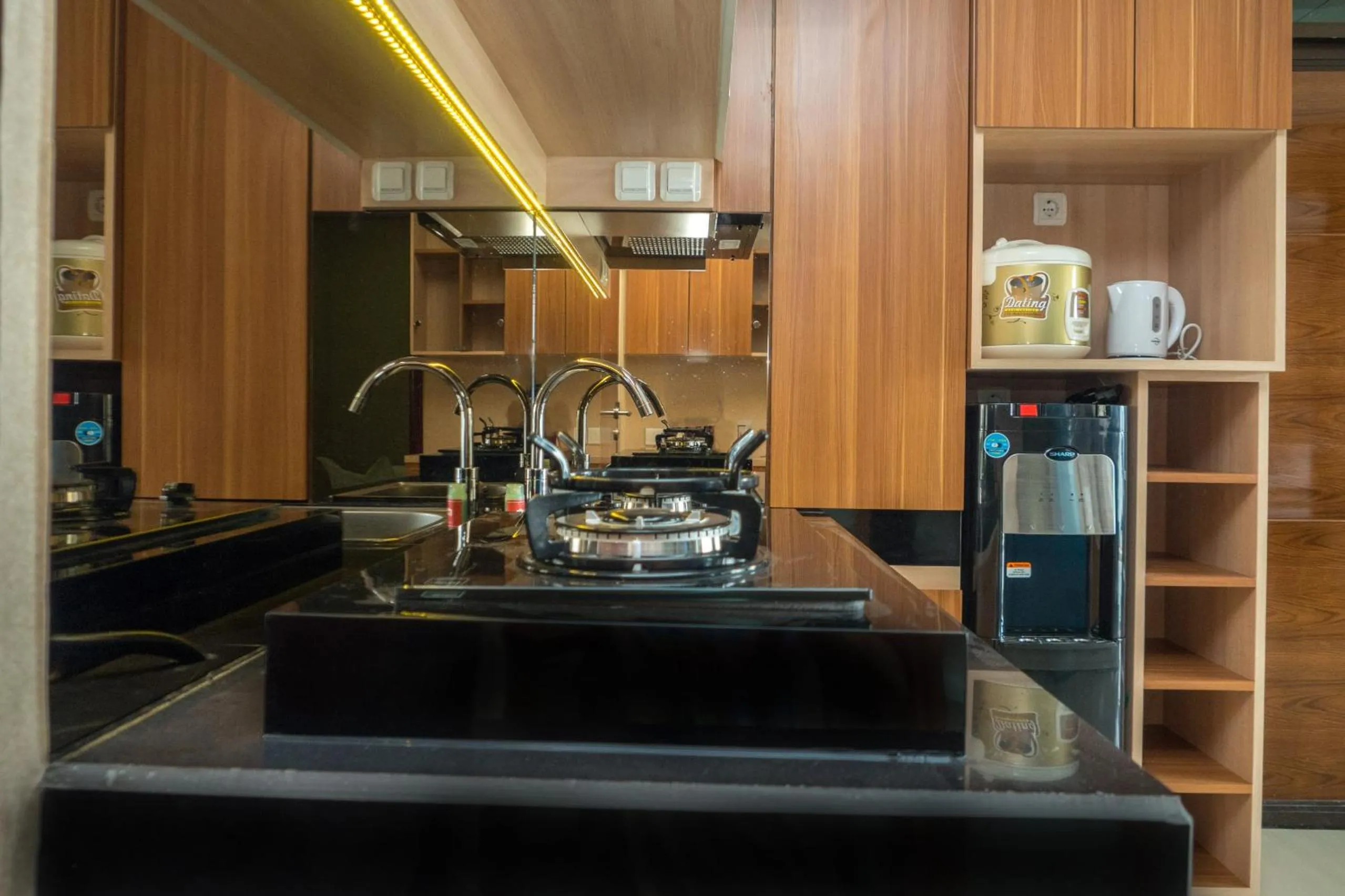 3BR with Sofa bed at Gateway Pasteur Apartment By Travelio