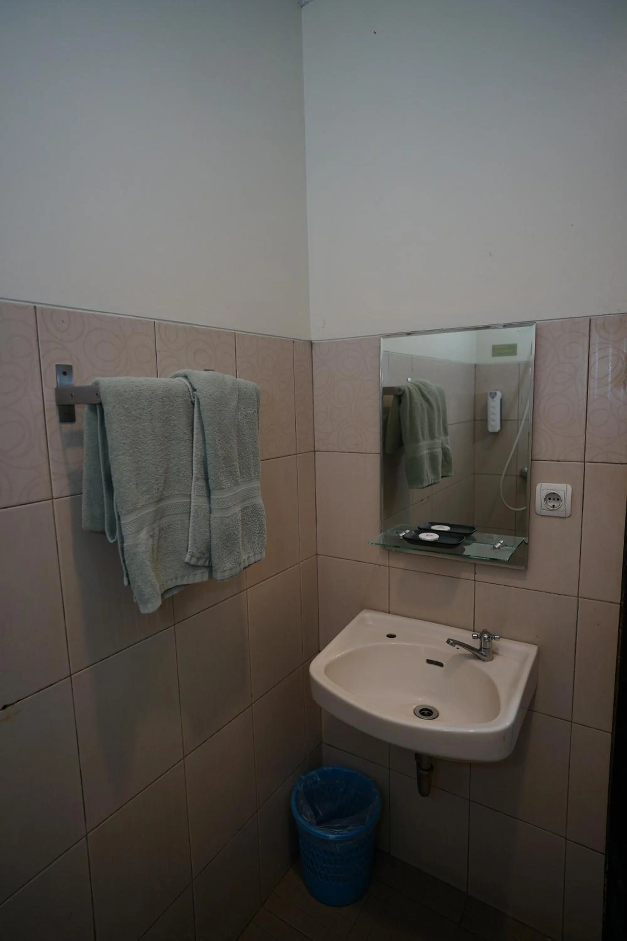 Shower in Hotel Puri Pangalengan