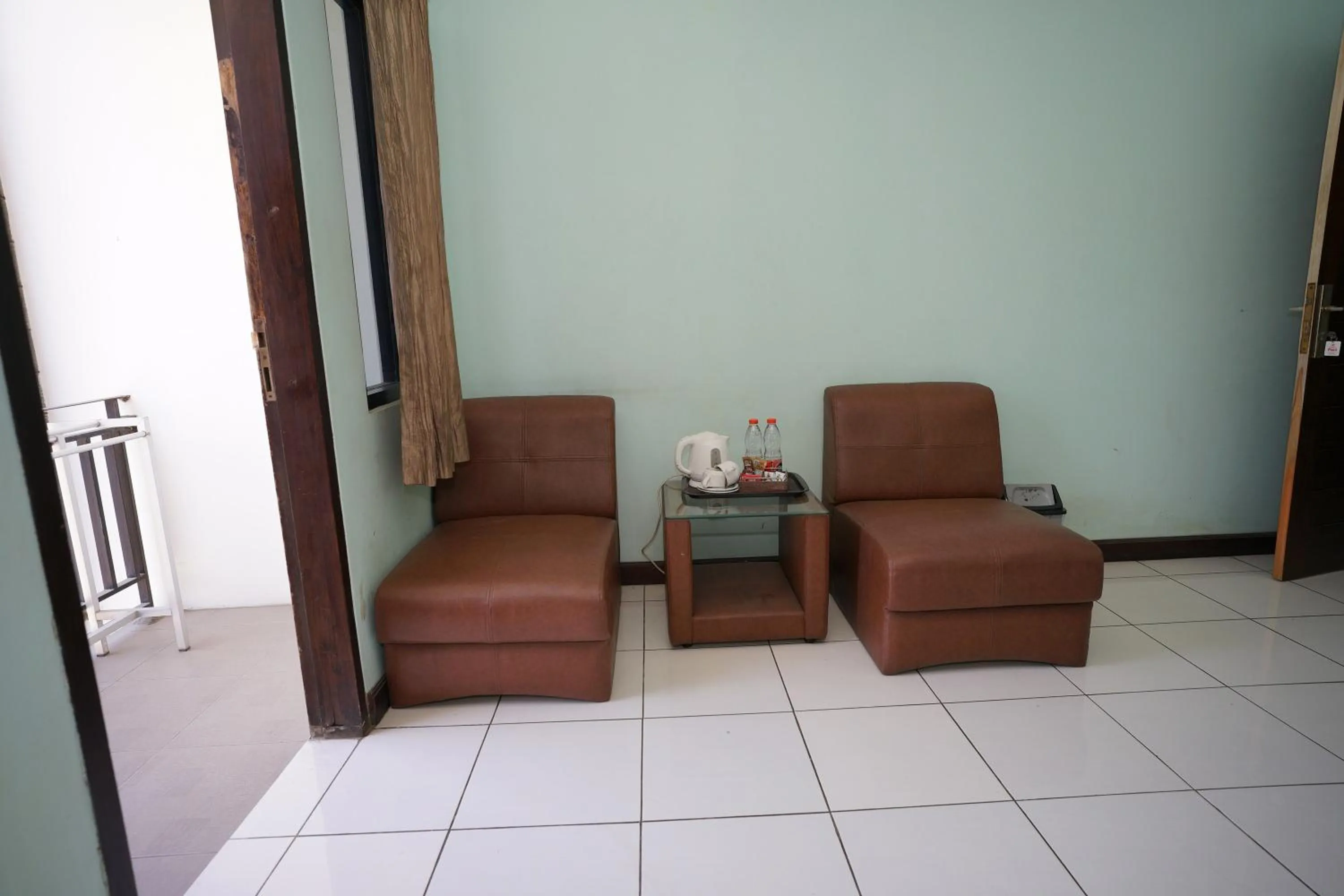 Seating area in Hotel Puri Pangalengan