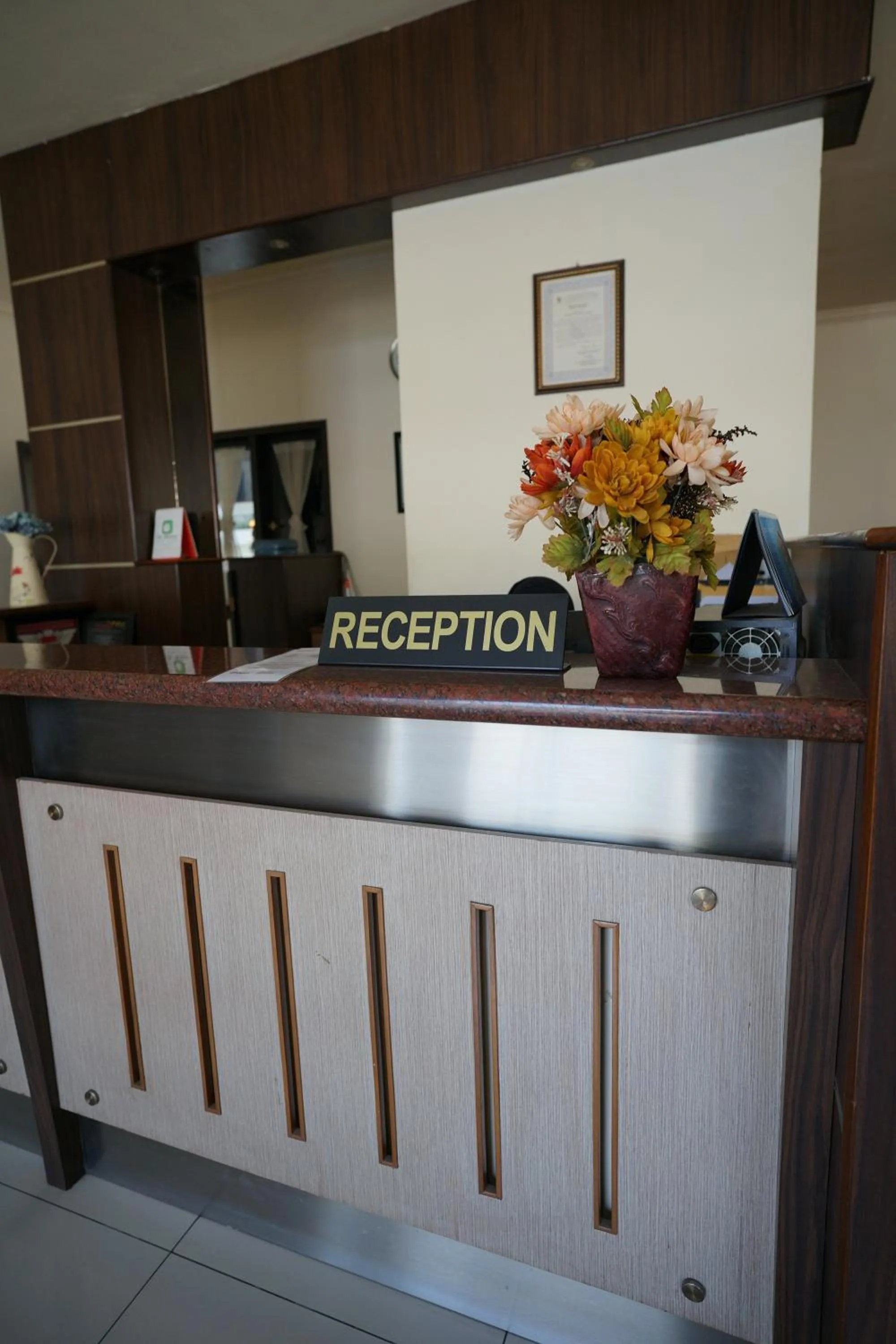 Lobby or reception in Hotel Puri Pangalengan