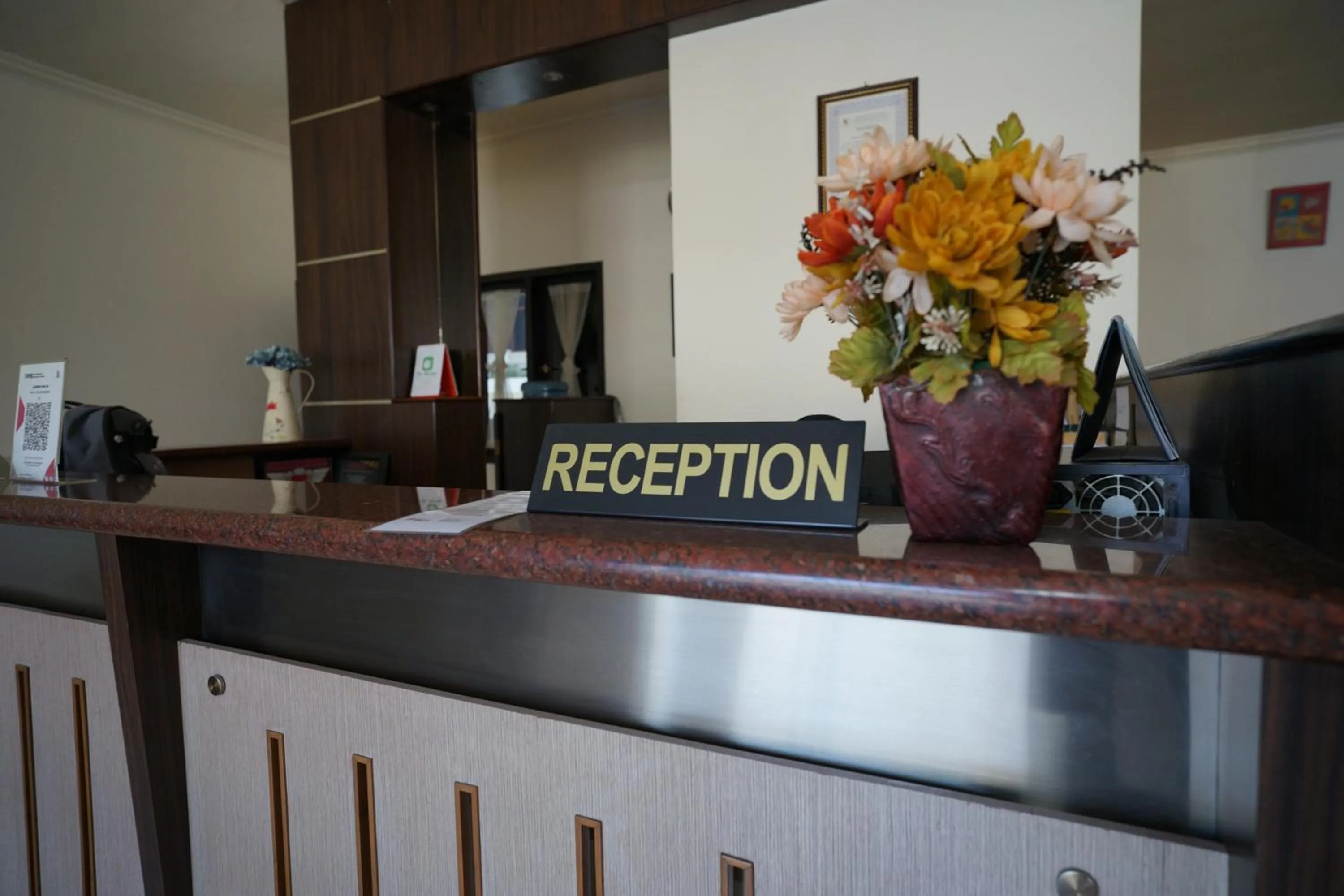 Lobby or reception in Hotel Puri Pangalengan