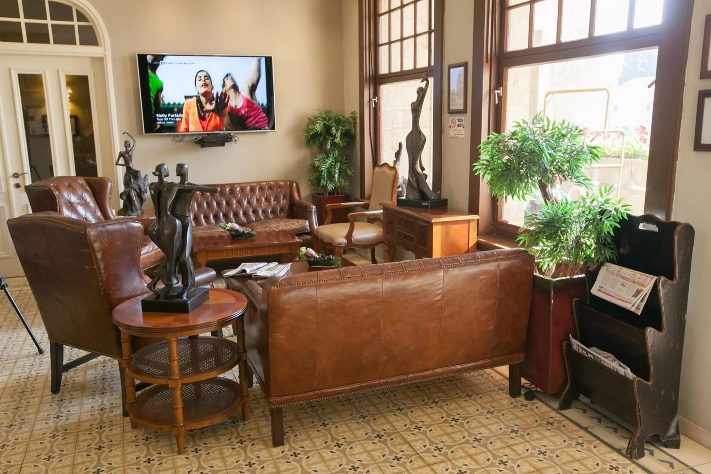 Lobby or reception in The Colony Hotel