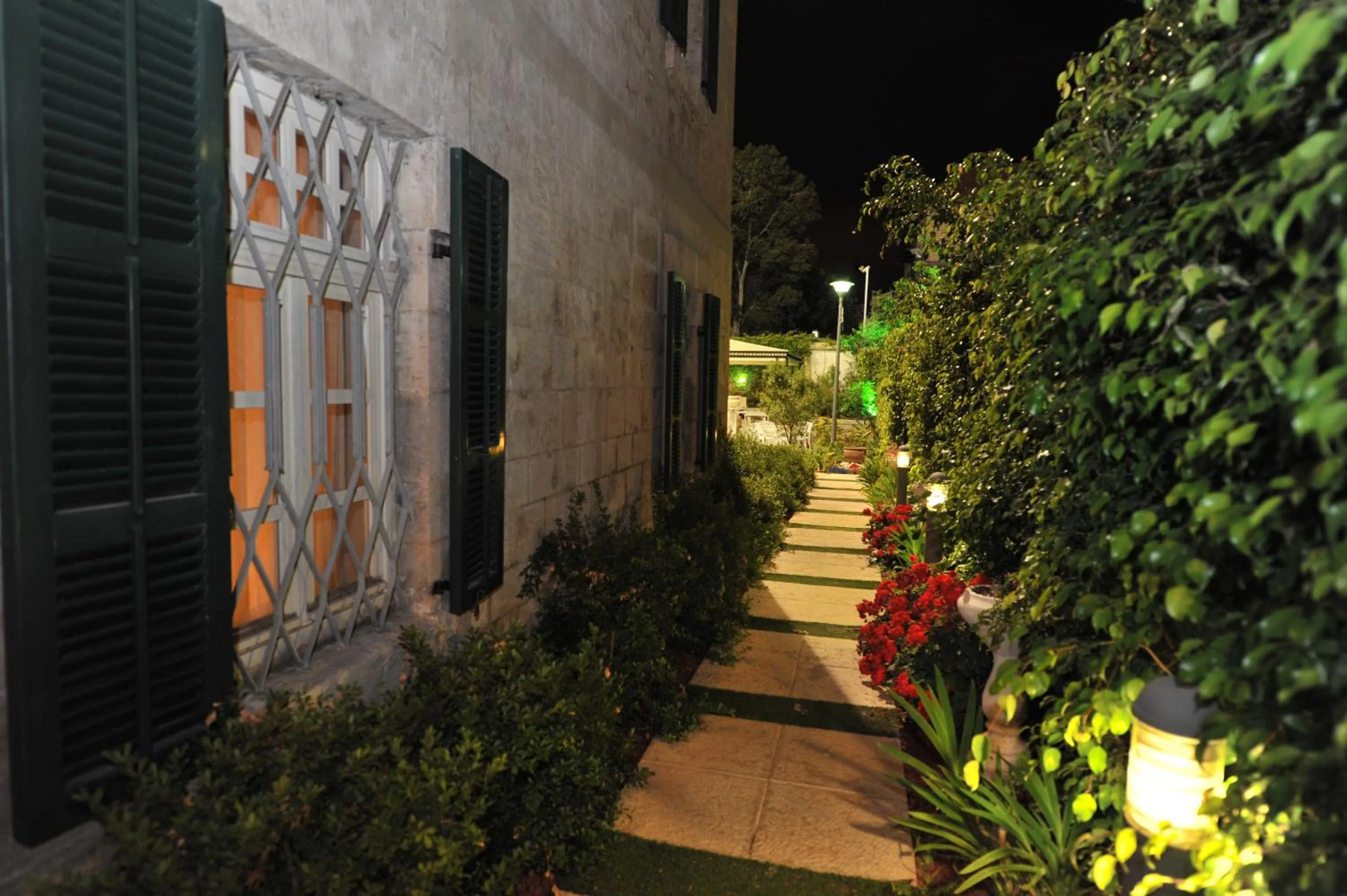 Decorative detail in The Colony Hotel