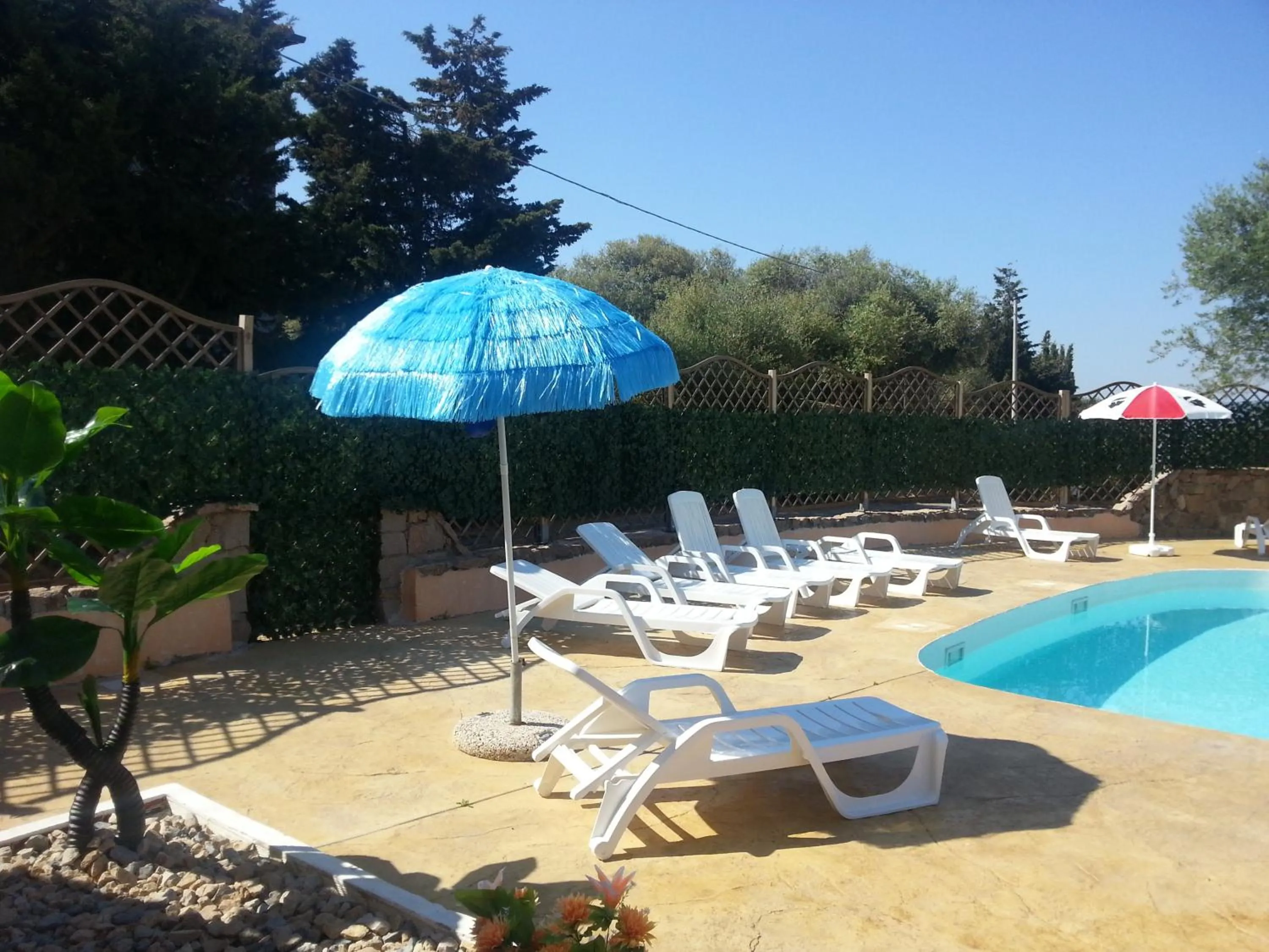 Pool view in Residence Costa Del Turchese