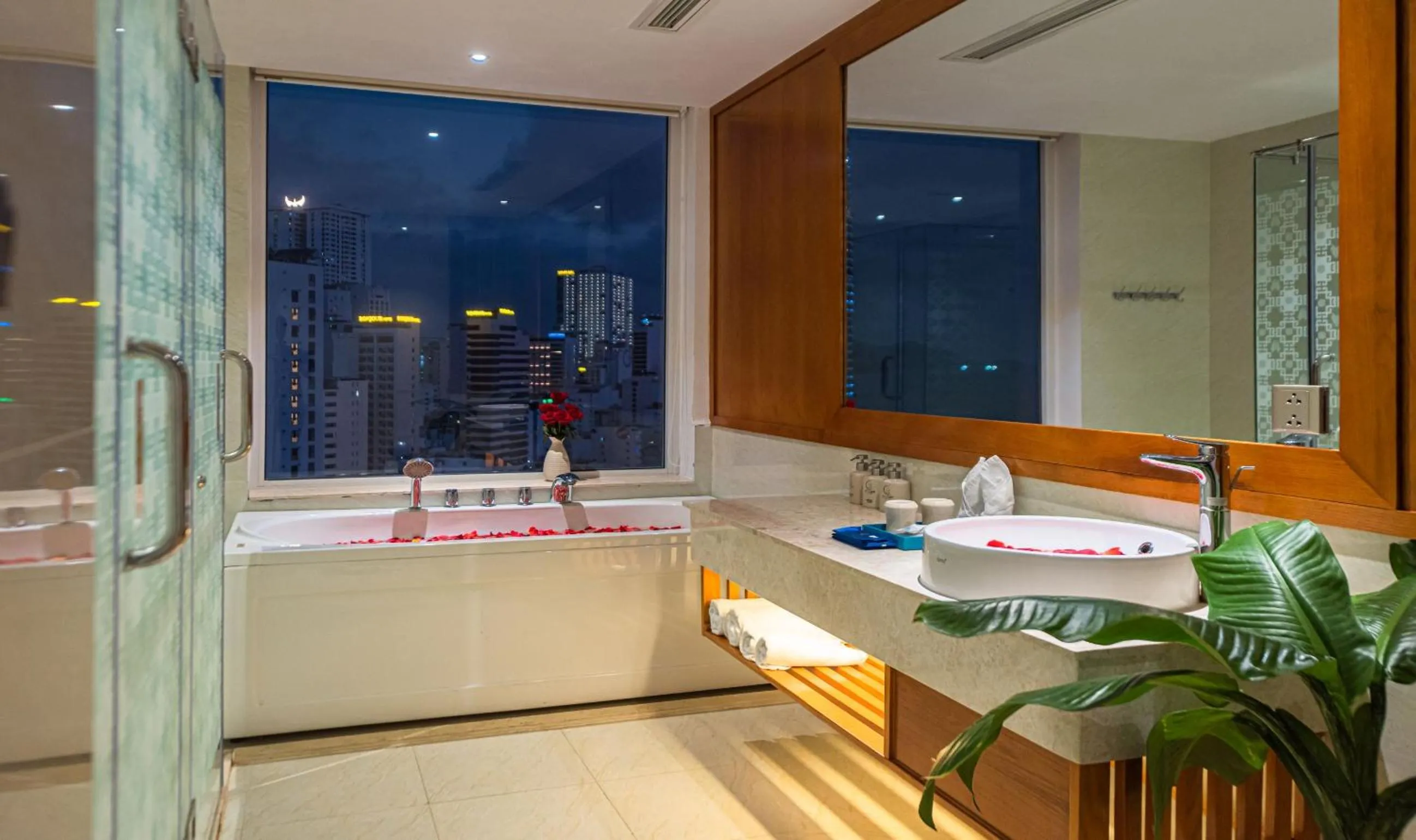 View (from property/room) in Le's Cham Hotel