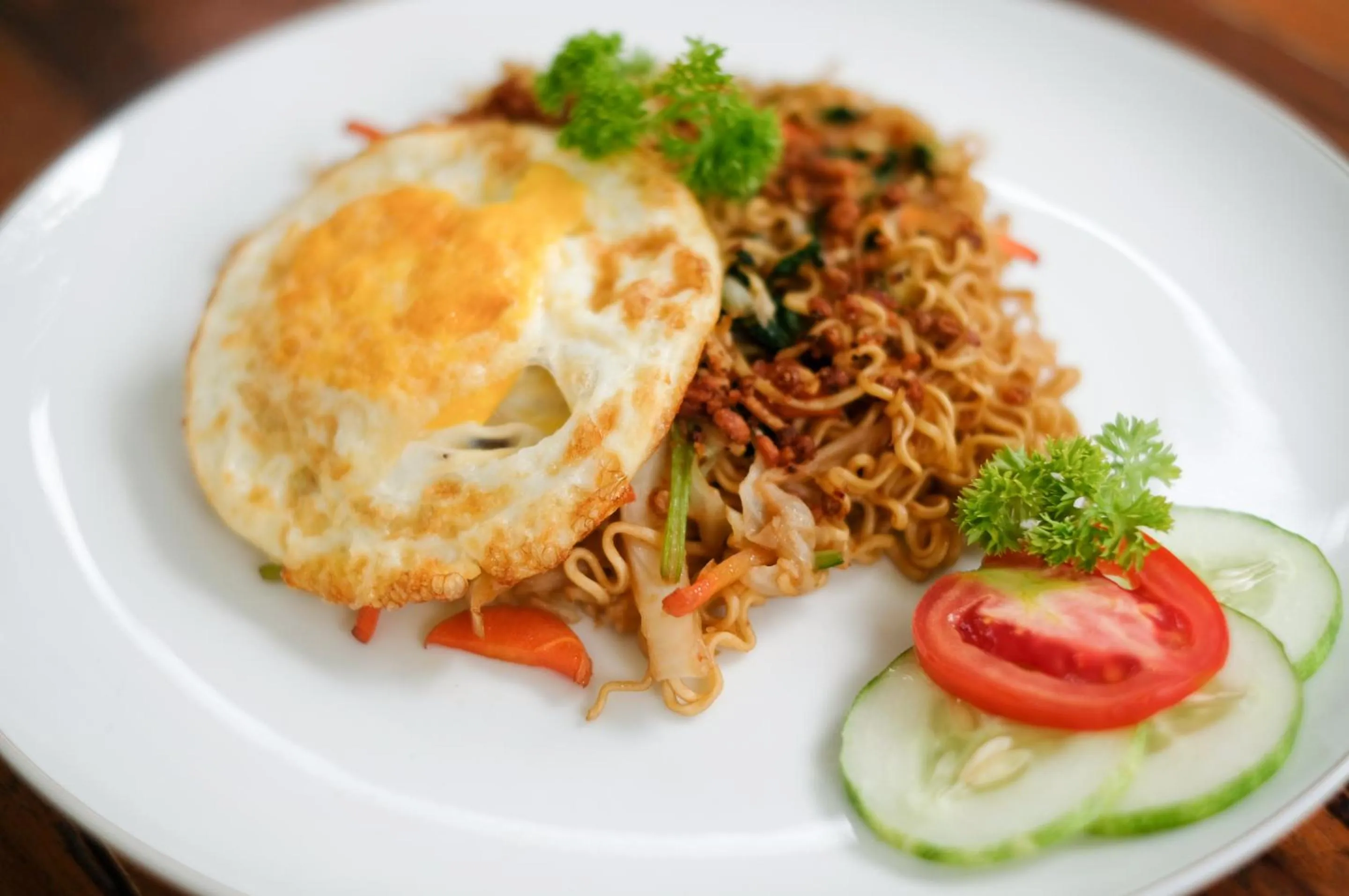 Food in Makarma Resort Lombok