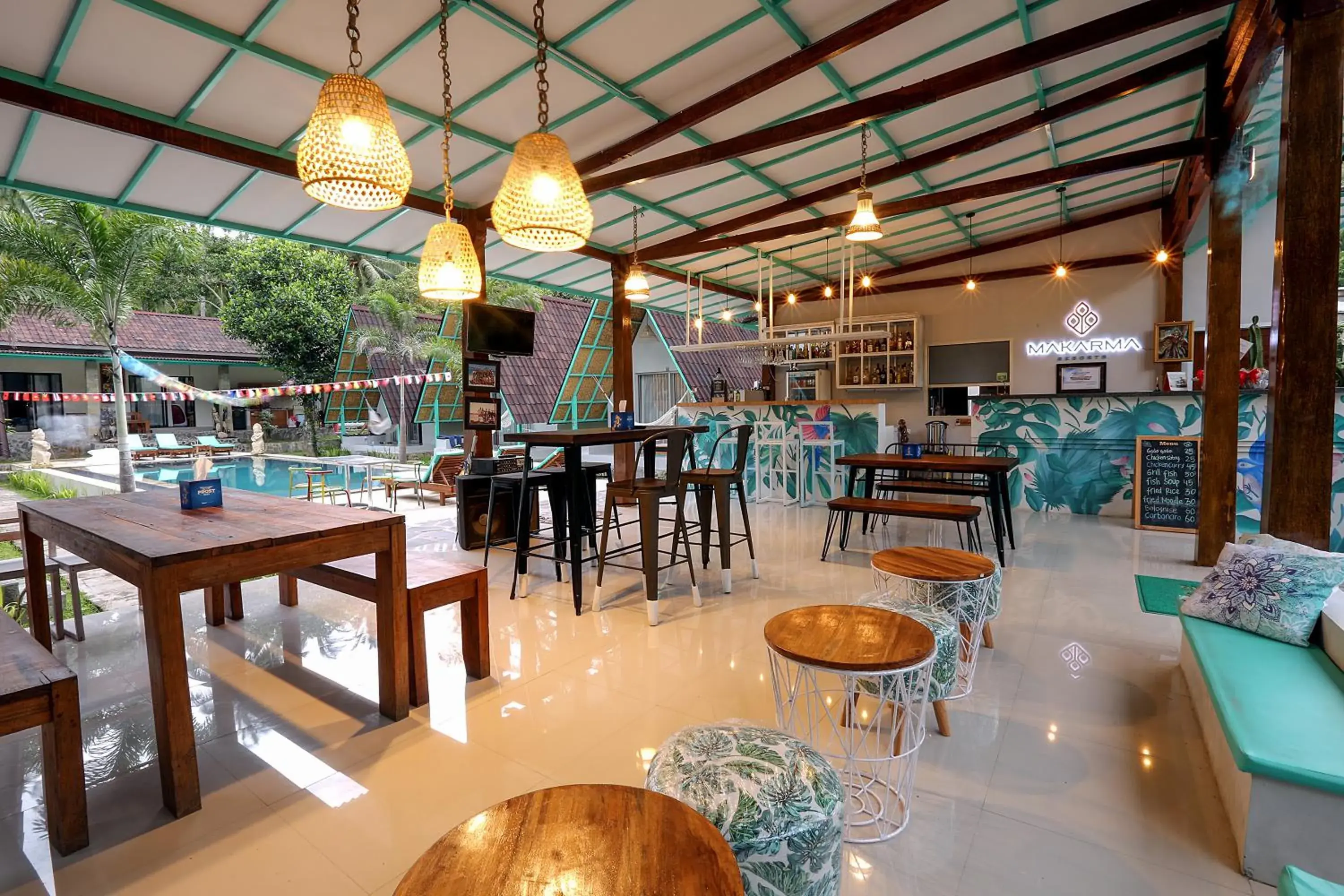 Restaurant/places to eat in Makarma Resort Lombok Restaurant/places to eat in Makarma Resort Lombok