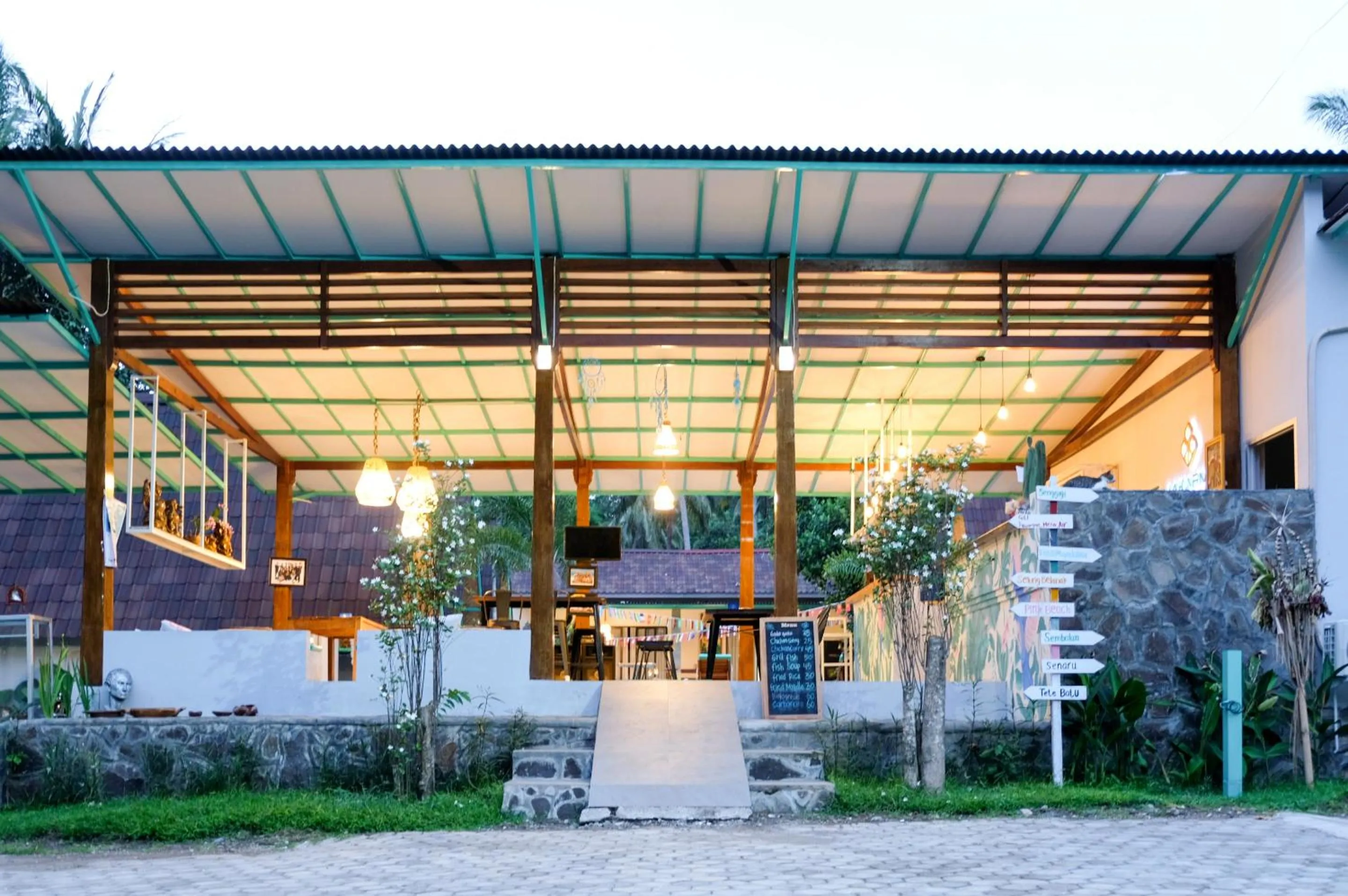 Property building in Makarma Resort Lombok