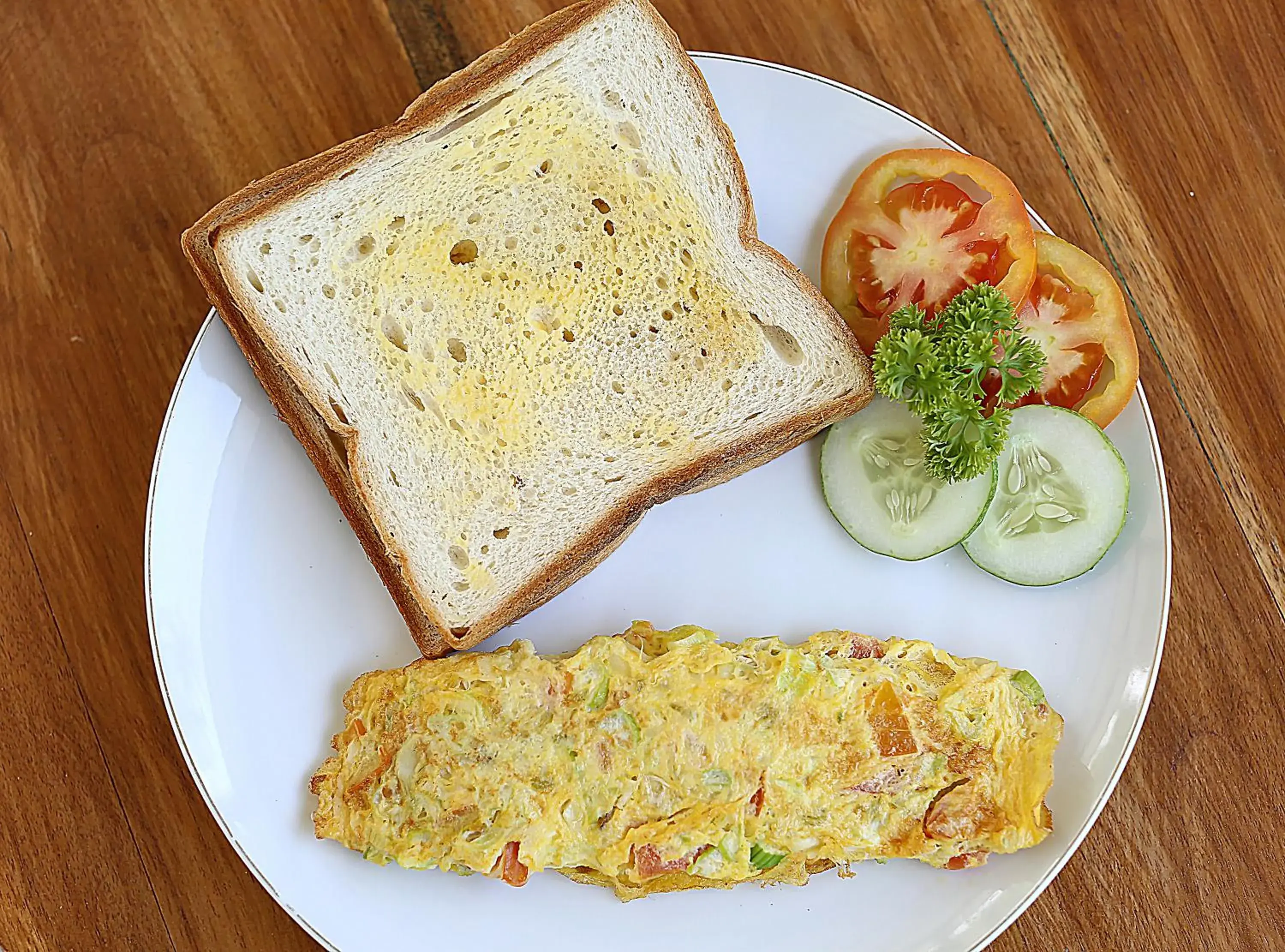 Breakfast in Makarma Resort Lombok Breakfast in Makarma Resort Lombok