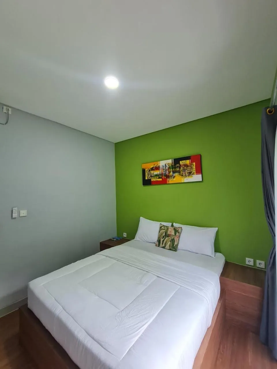 Bed in Makarma Resort Lombok