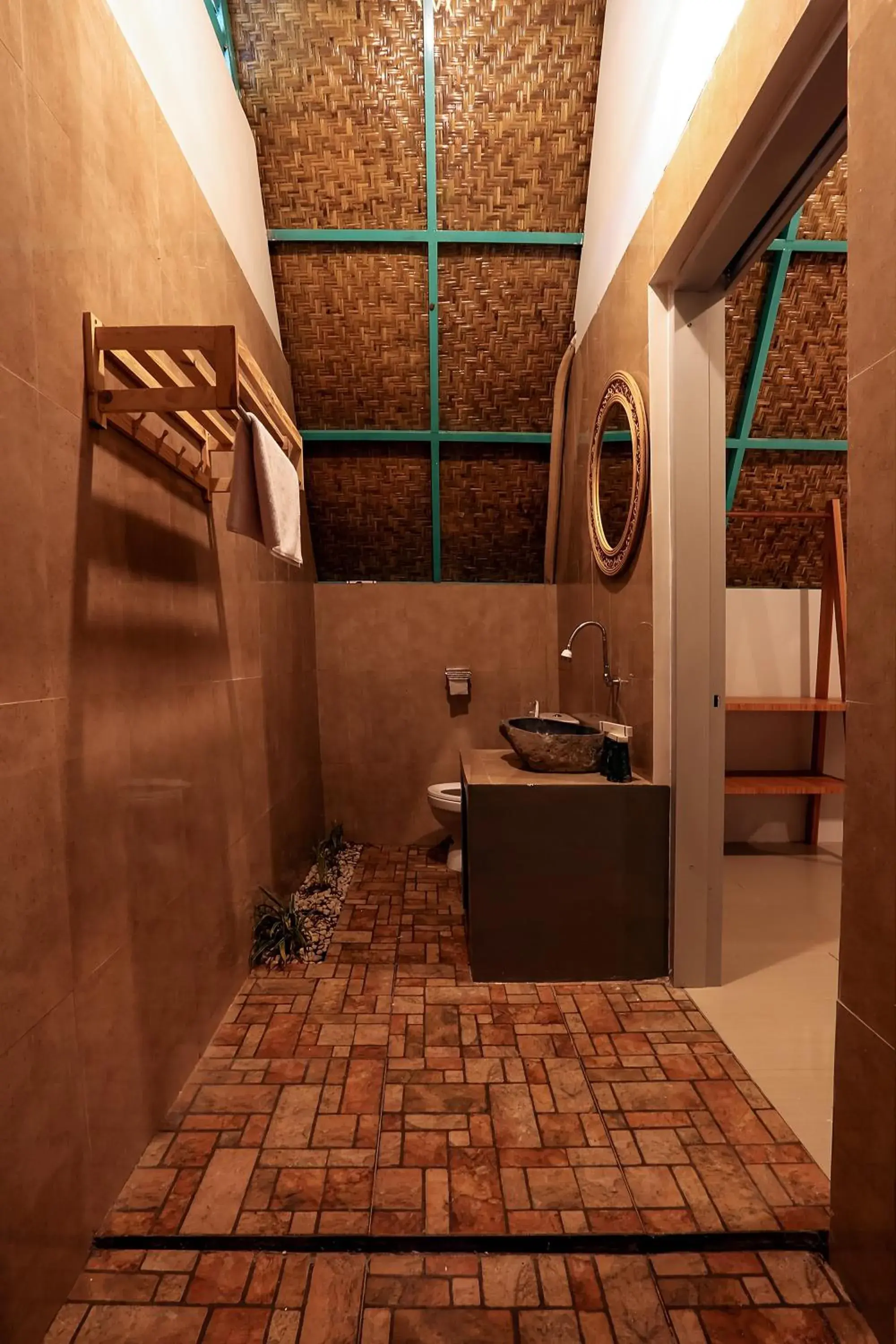 Bathroom in Makarma Resort Lombok Bathroom in Makarma Resort Lombok