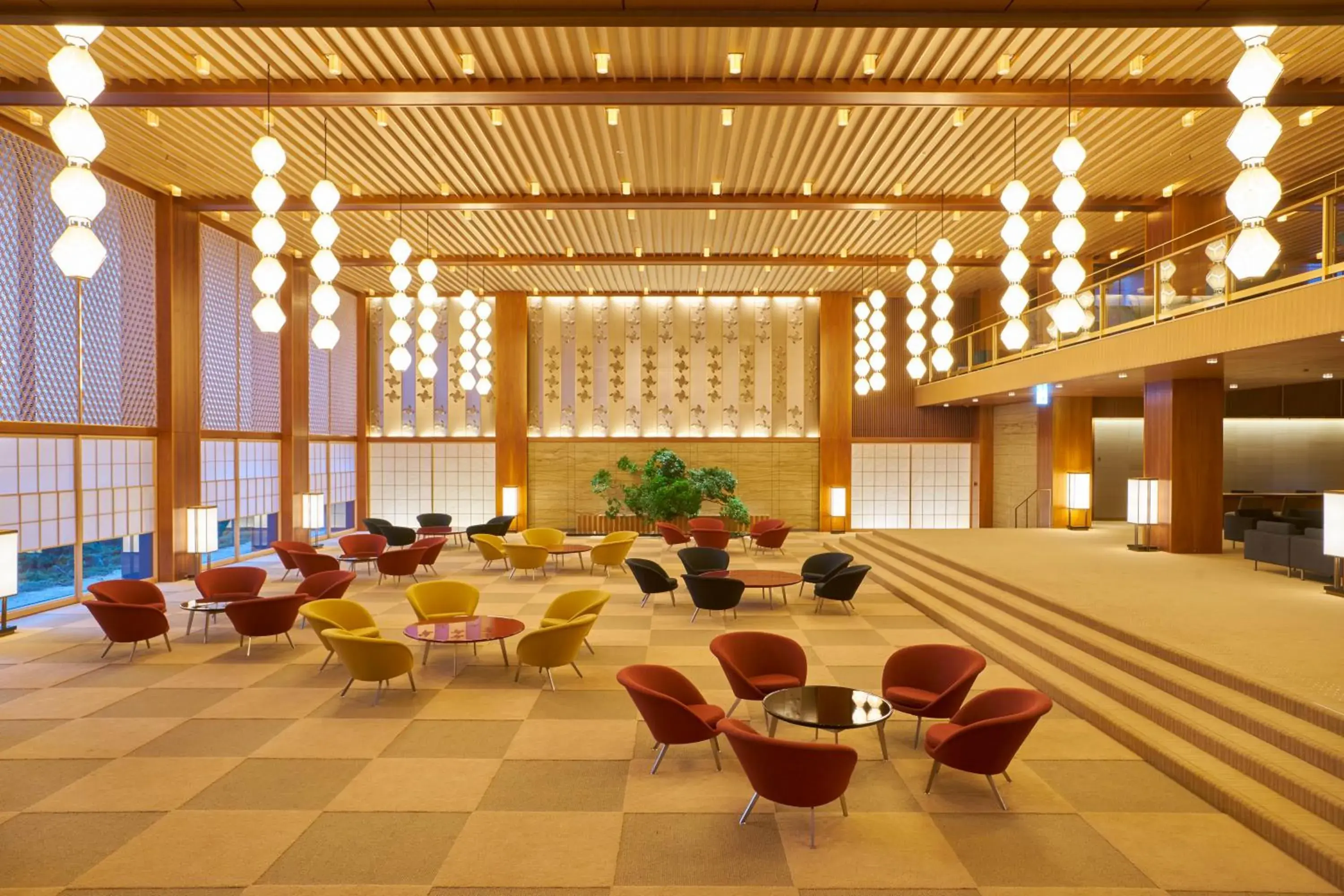 Lobby or reception in The Okura Tokyo Lobby or reception in The Okura Tokyo