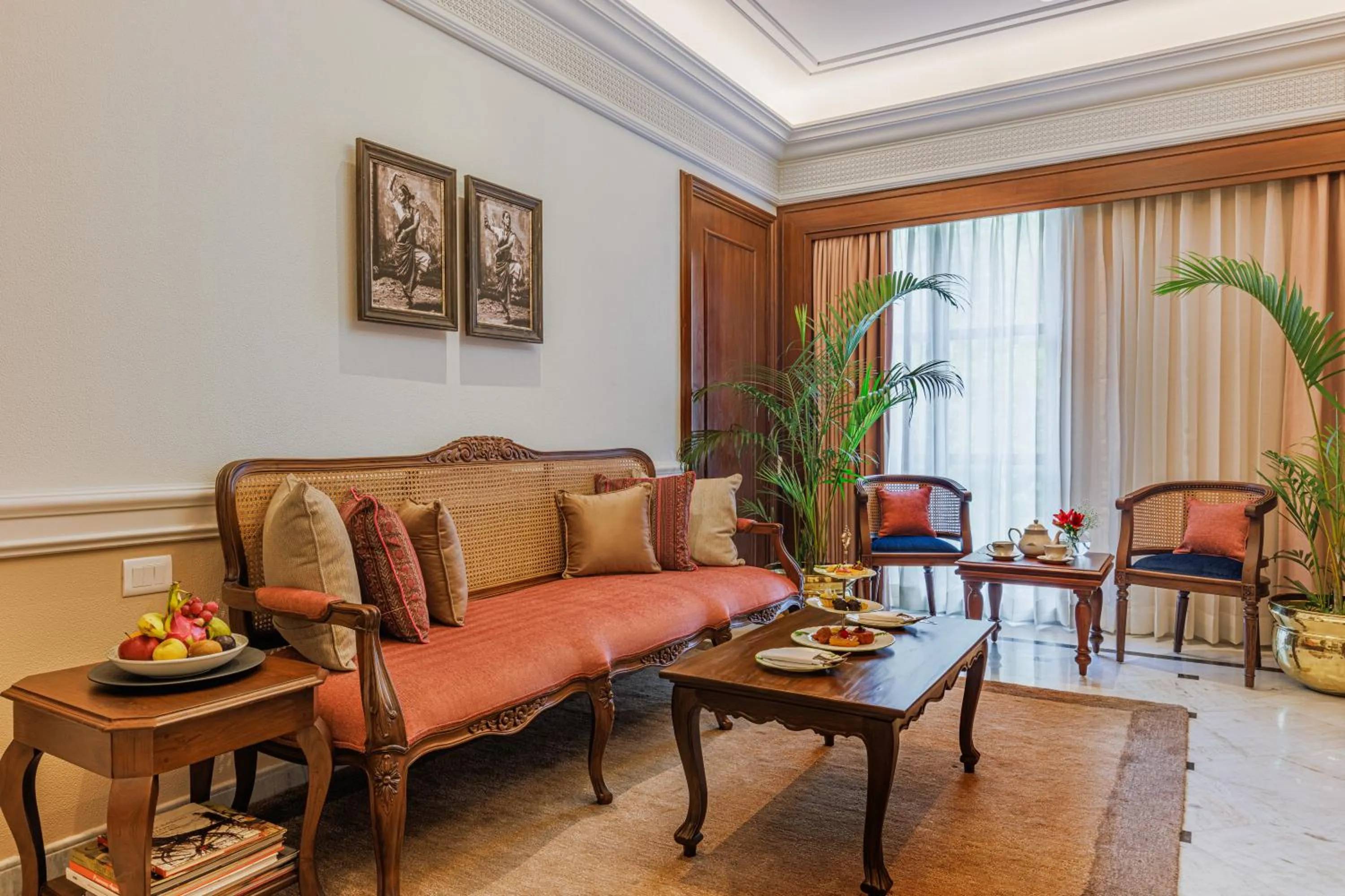 Living room in Raajkutir - IHCL SeleQtions